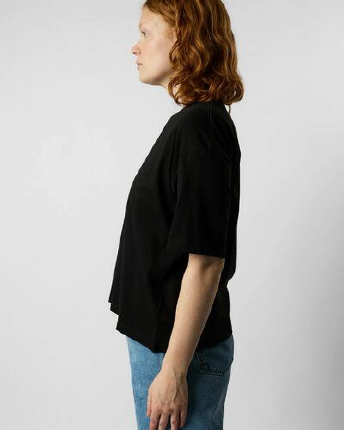 ettics STUDIO boxy organic crop tee – Ansicht 2