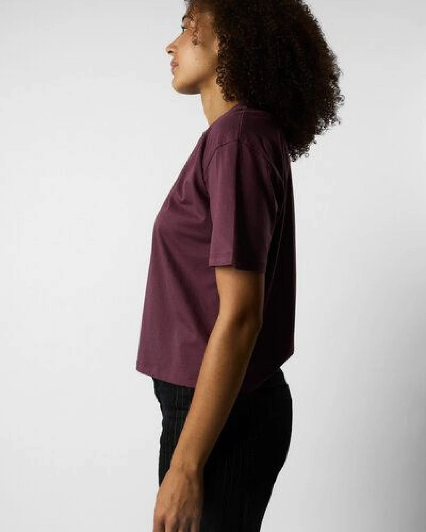 ettics STUDIO boxy organic crop tee – Ansicht 2