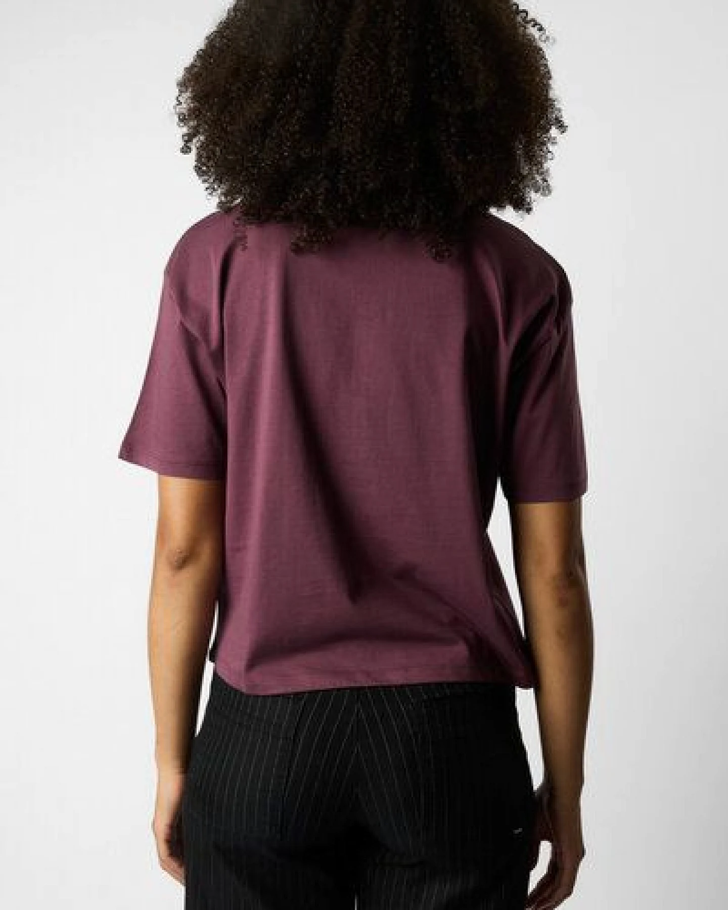 ettics STUDIO boxy organic crop tee – Ansicht 3