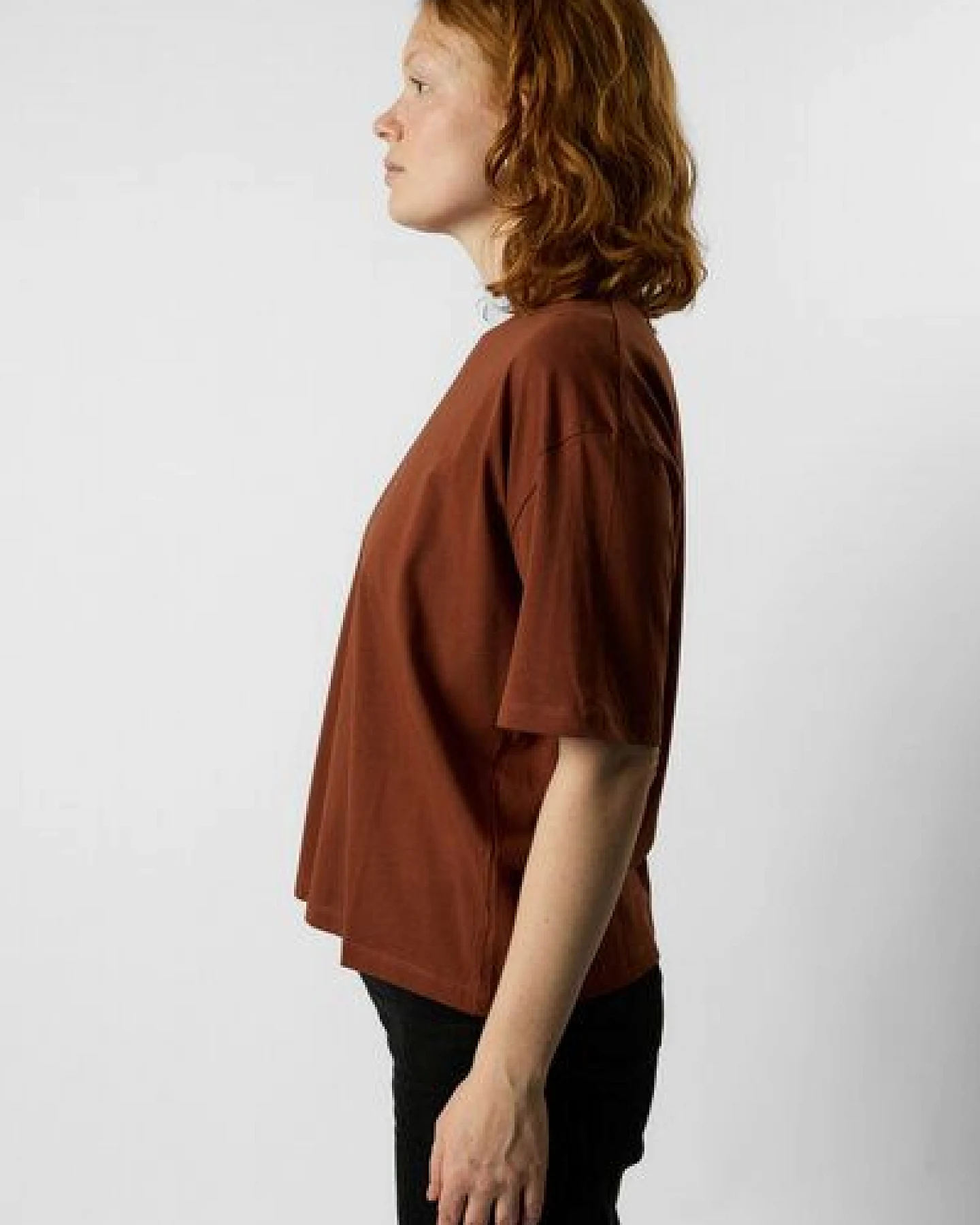 ettics STUDIO boxy organic crop tee – Ansicht 2