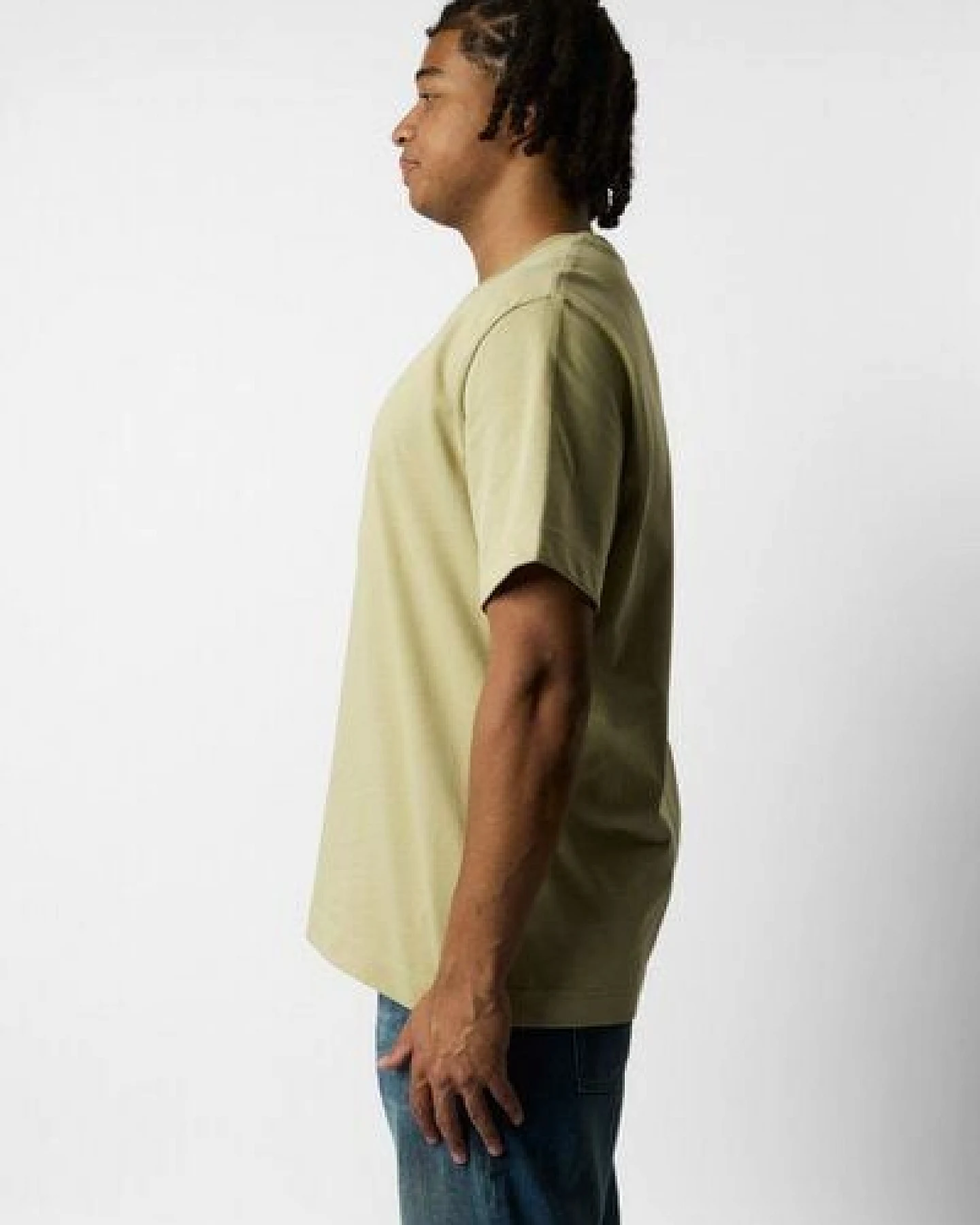 ettics STUDIO oversized boxy organic men’s tee – Ansicht 2