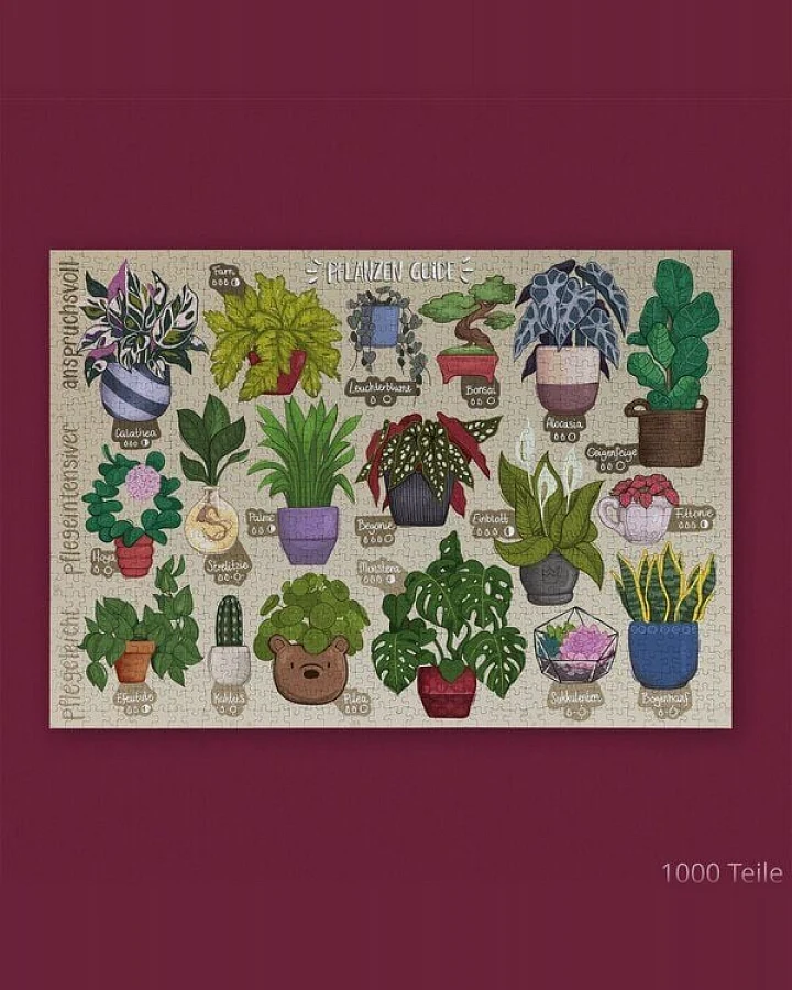 Willa Wunst Pflanzen Guide Puzzle