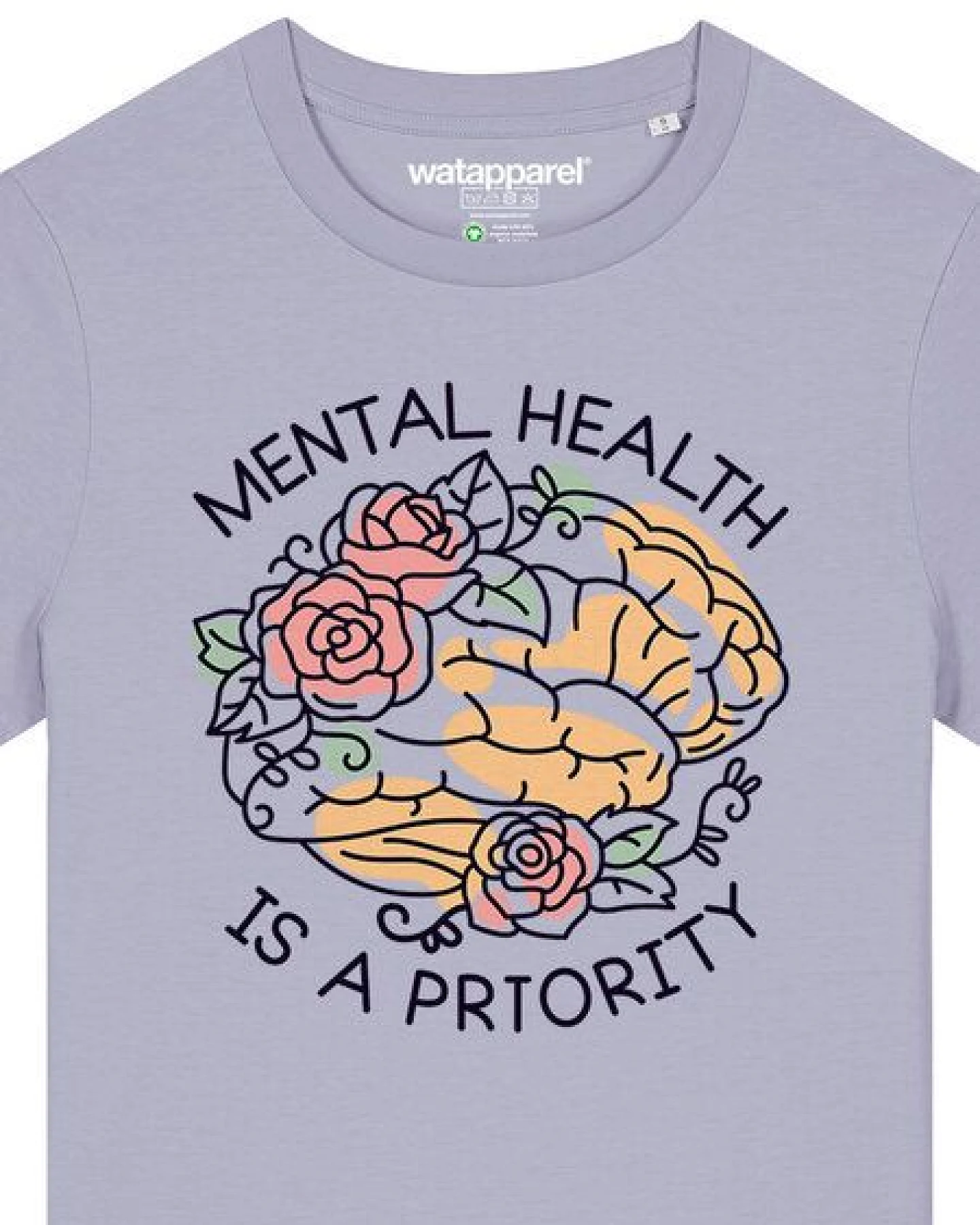 watapparel T-Shirt Frauen Mental Health – Ansicht 3