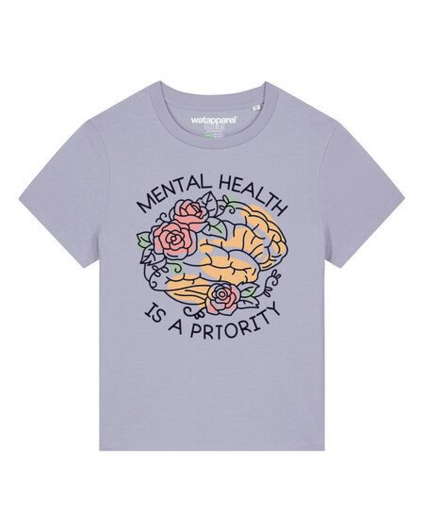 watapparel T-Shirt Frauen Mental Health – Ansicht 2