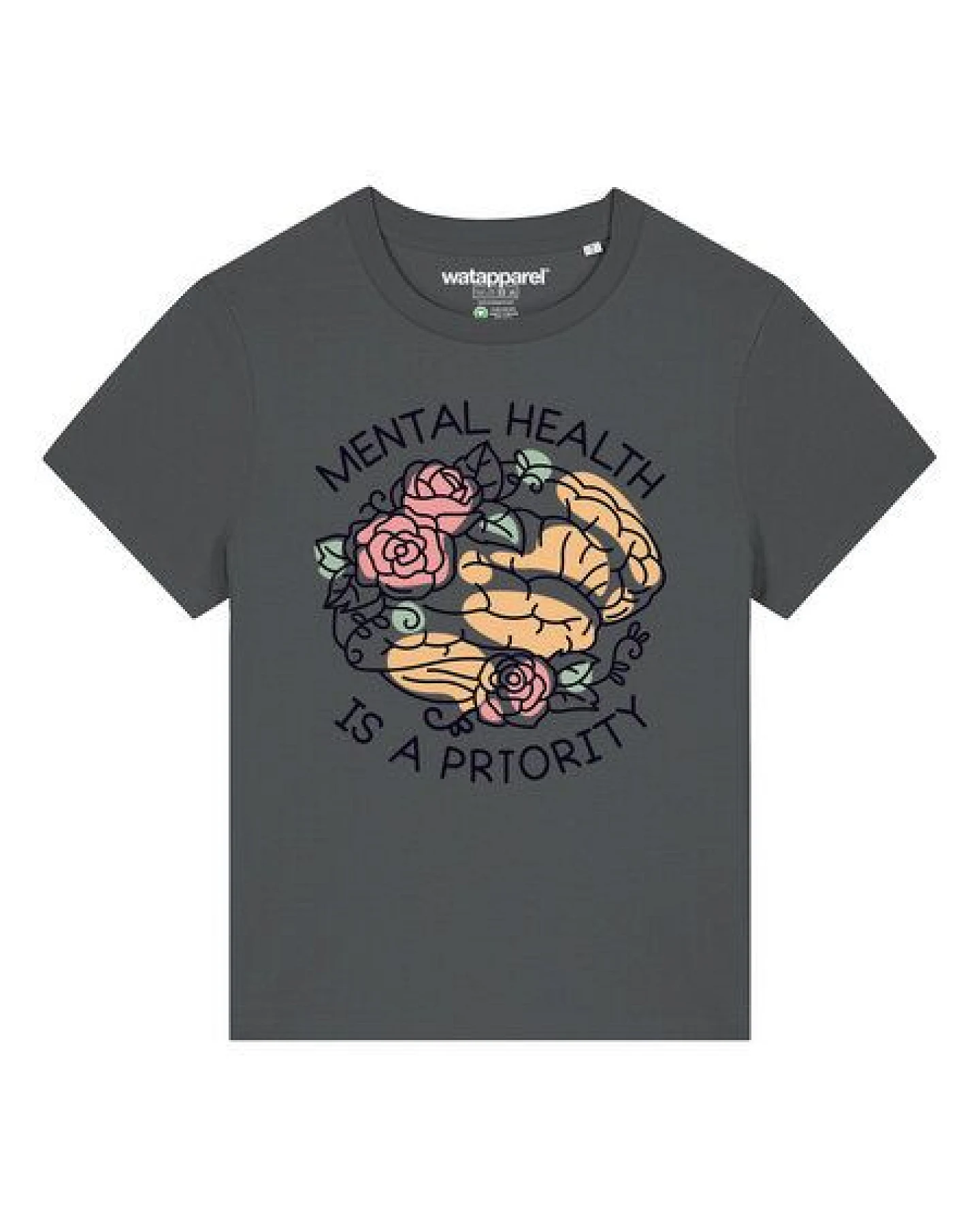 watapparel T-Shirt Frauen Mental Health – Ansicht 2