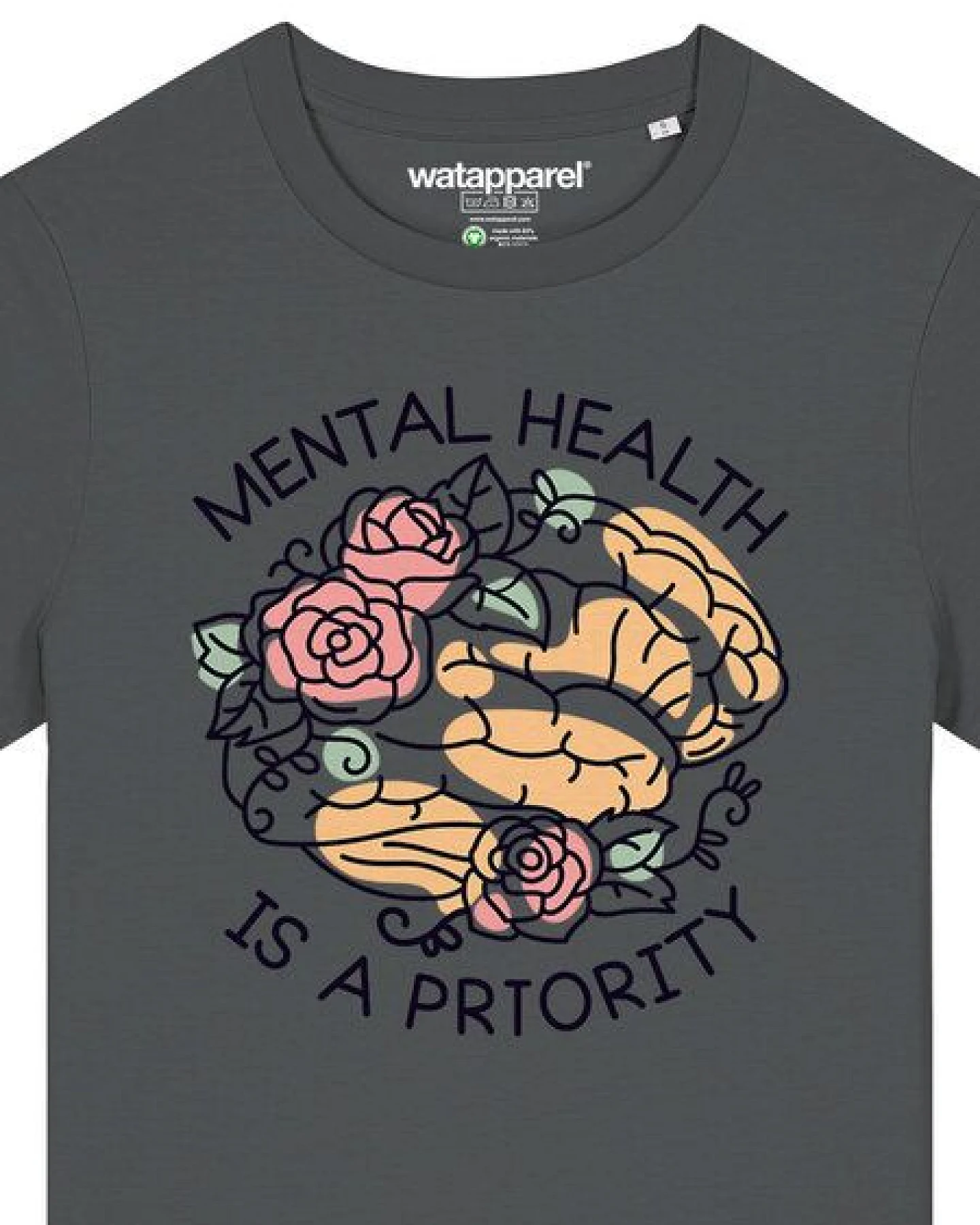 watapparel T-Shirt Frauen Mental Health – Ansicht 3