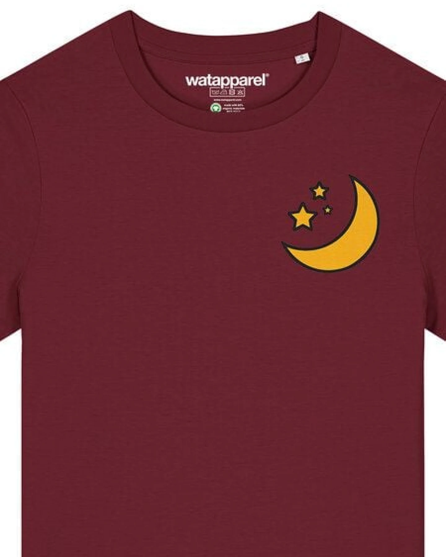 watapparel T-Shirt Frauen Moon & Stars – Ansicht 3
