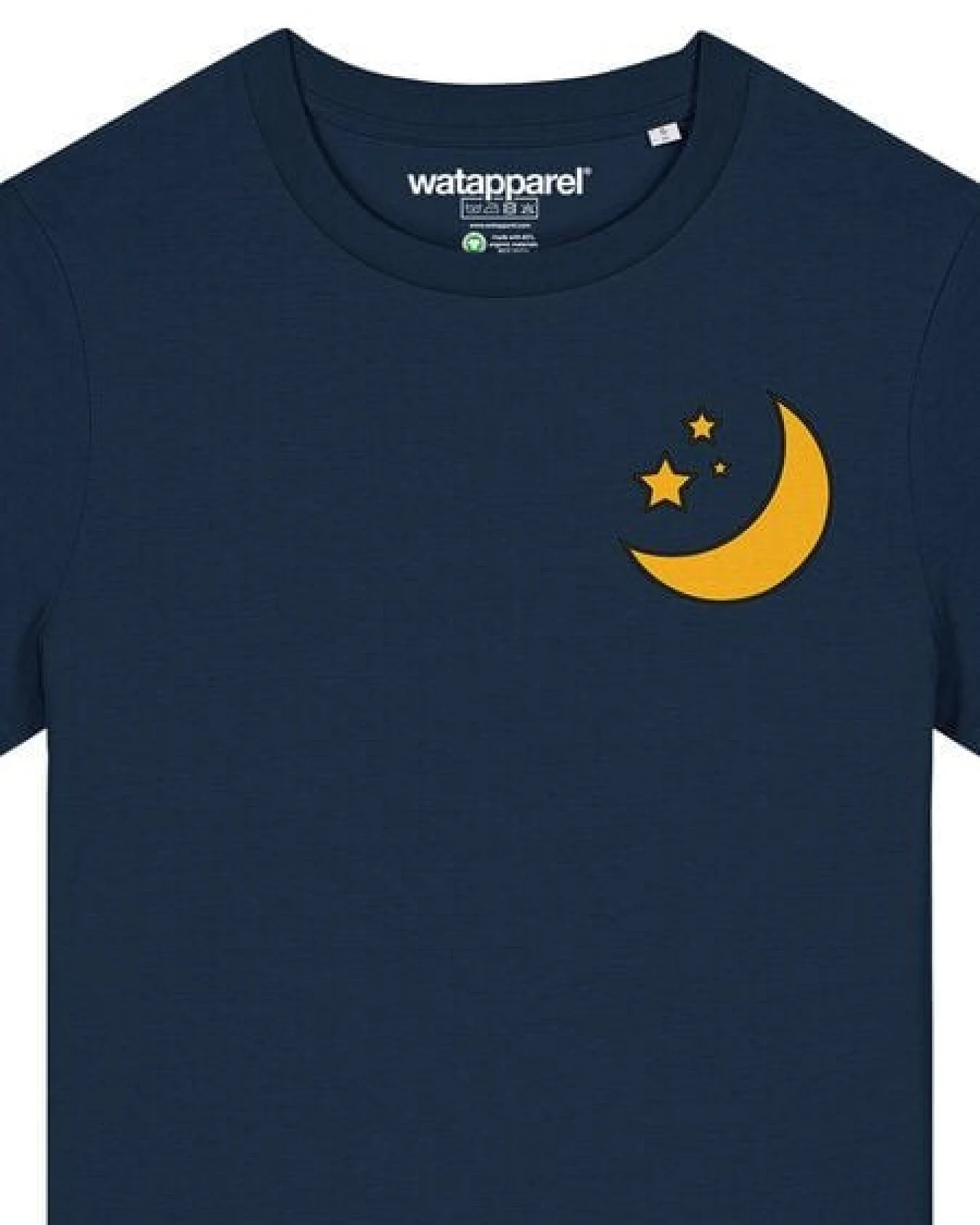 watapparel T-Shirt Frauen Moon & Stars – Ansicht 3