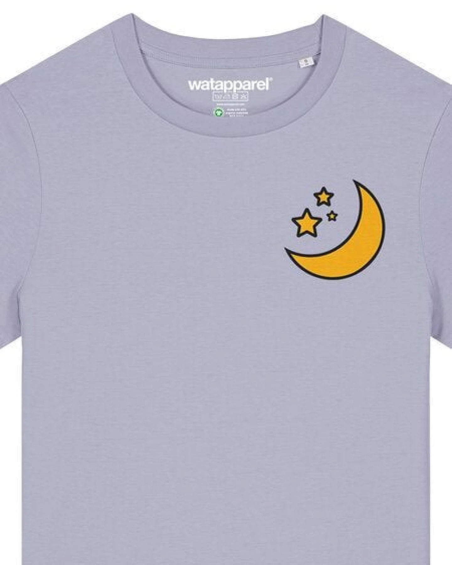 watapparel T-Shirt Frauen Moon & Stars – Ansicht 3
