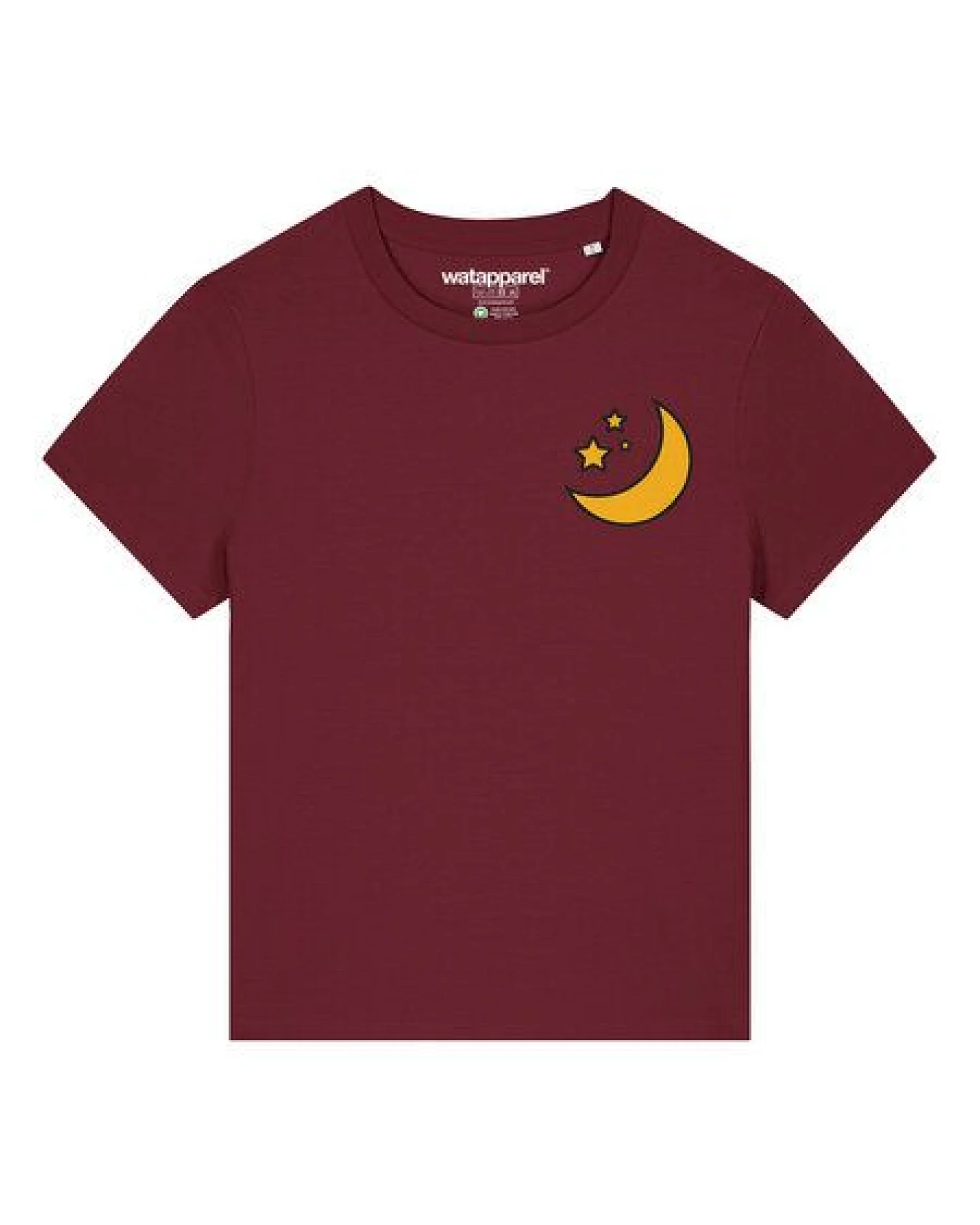watapparel T-Shirt Frauen Moon & Stars – Ansicht 2