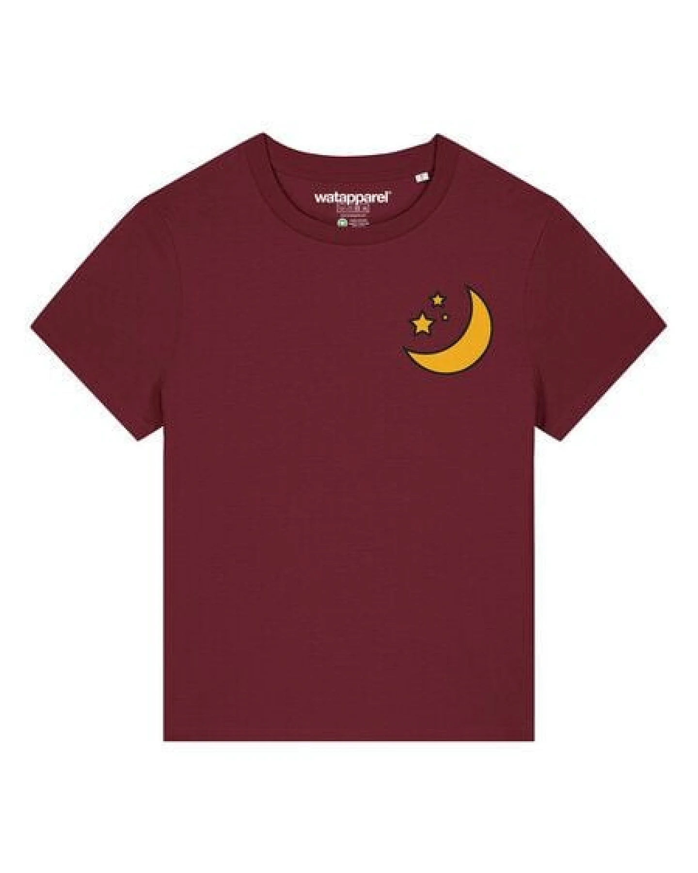 watapparel T-Shirt Frauen Moon & Stars – Ansicht 2