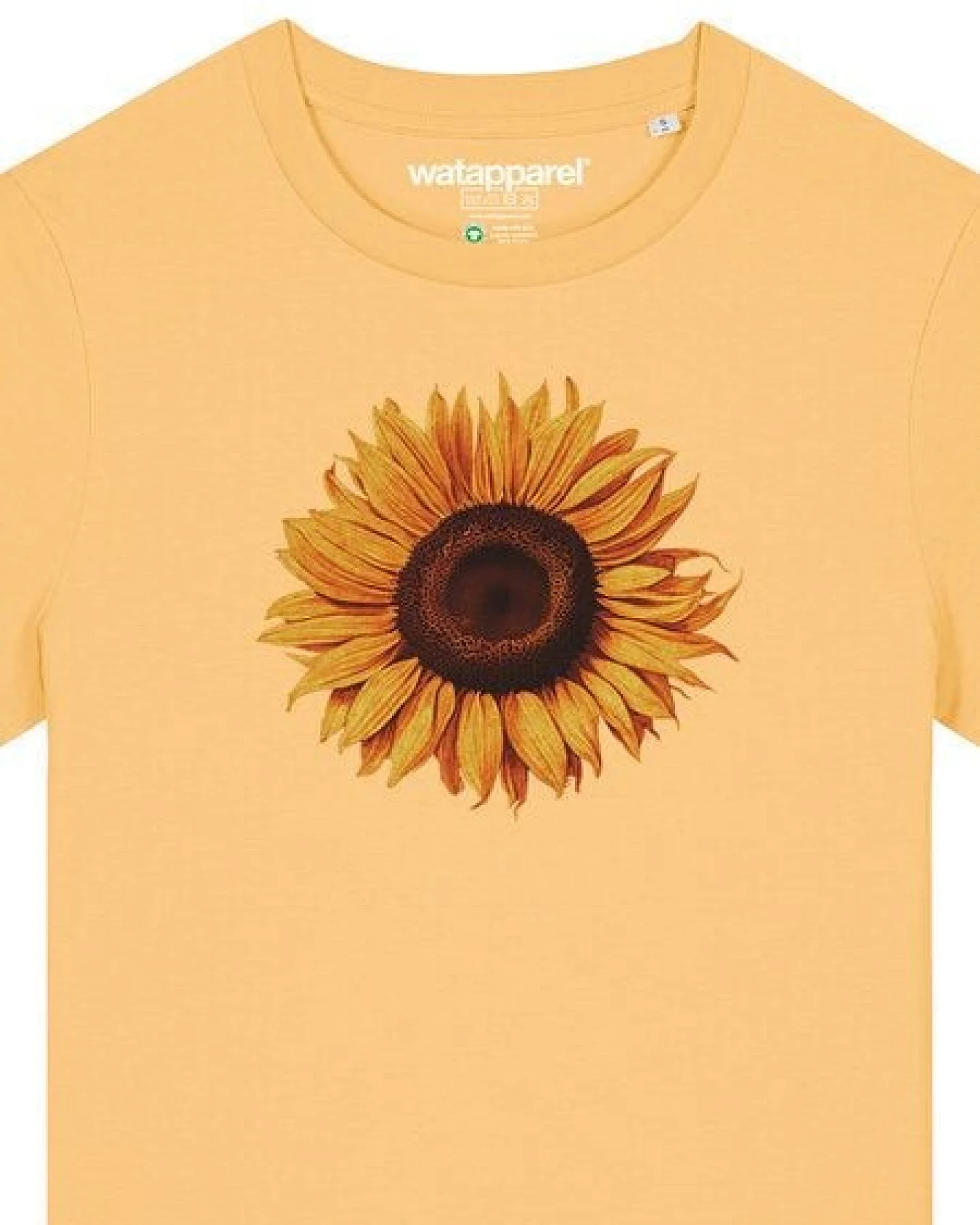 watapparel T-Shirt Frauen Sonnenblume – Ansicht 3