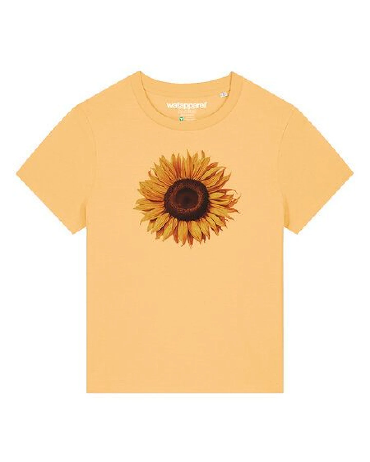 watapparel T-Shirt Frauen Sonnenblume – Ansicht 2