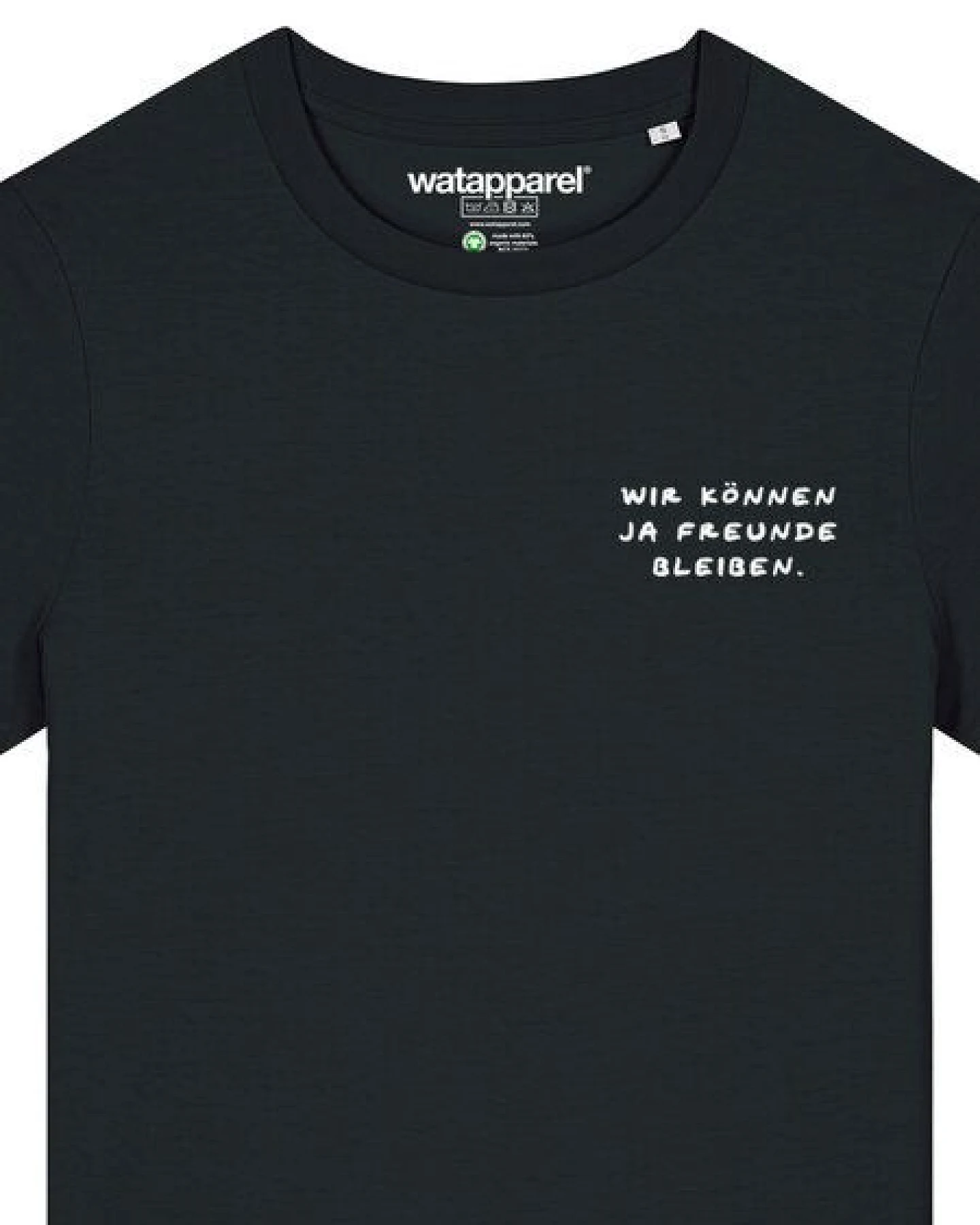 watapparel T-Shirt Frauen Wir können ja Freunde bleiben – Ansicht 3