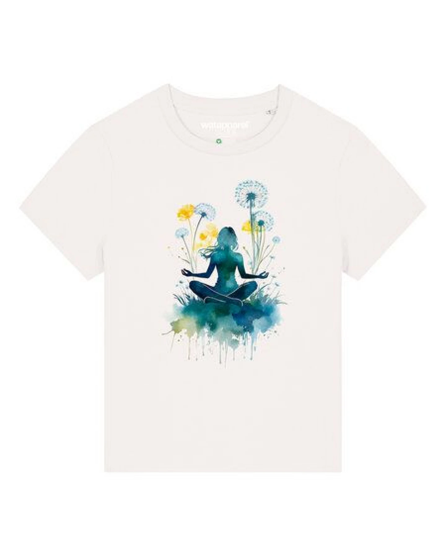 watapparel T-Shirt Frauen Yoga & Meditation – Ansicht 2