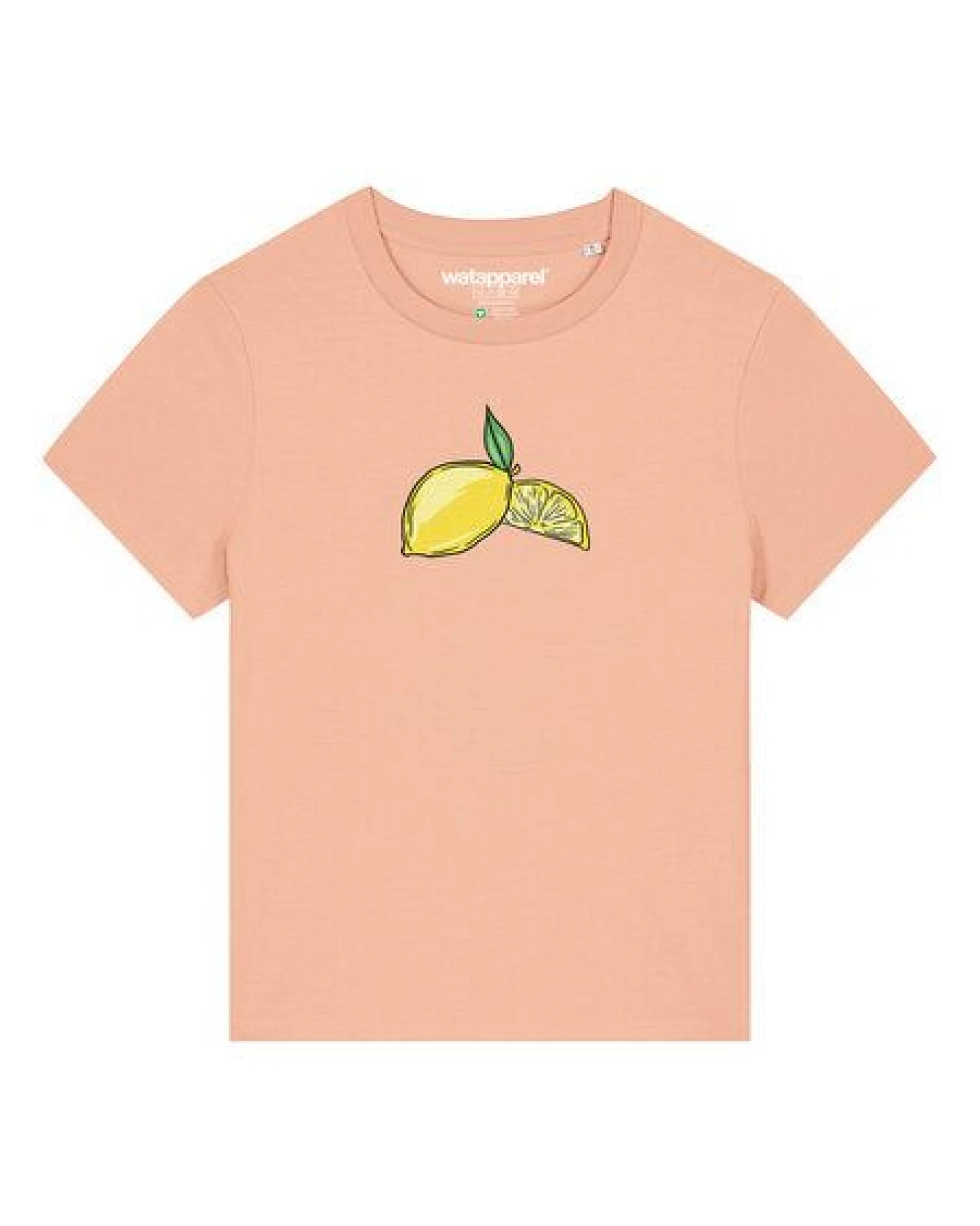 watapparel T-Shirt Frauen Lemon – Ansicht 2