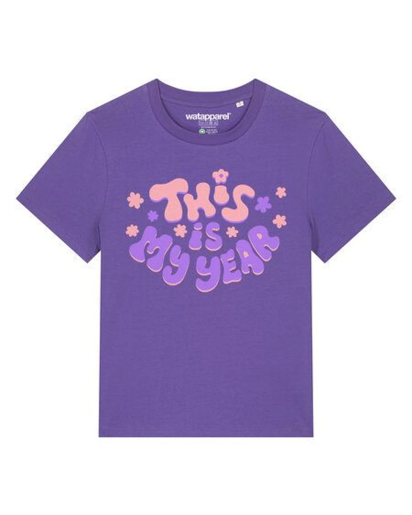 watapparel T-Shirt Frauen This is my year – Ansicht 2