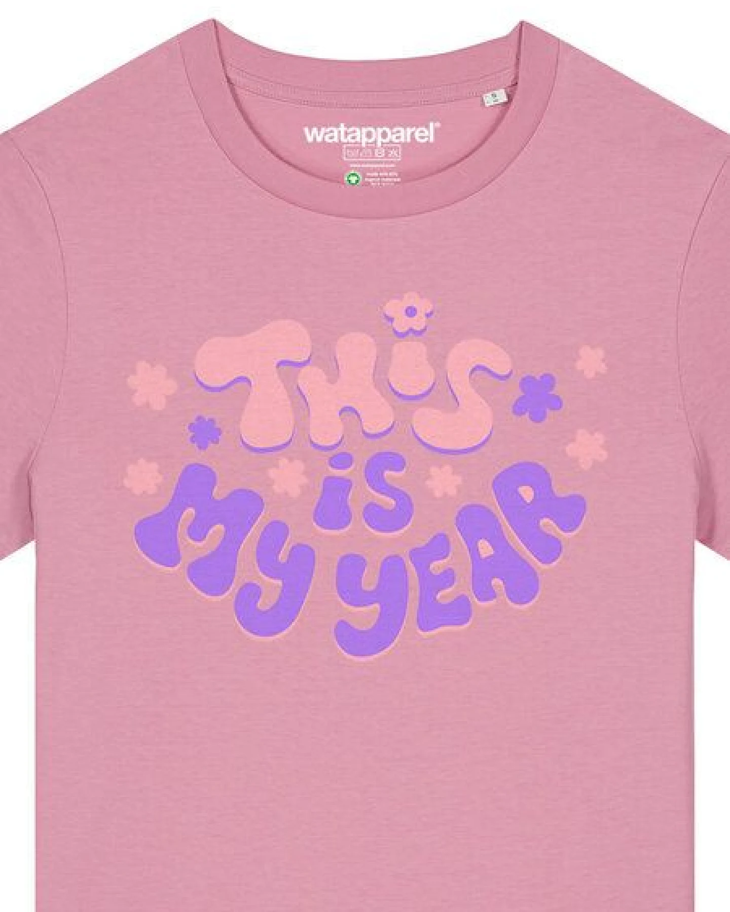 watapparel T-Shirt Frauen This is my year – Ansicht 3