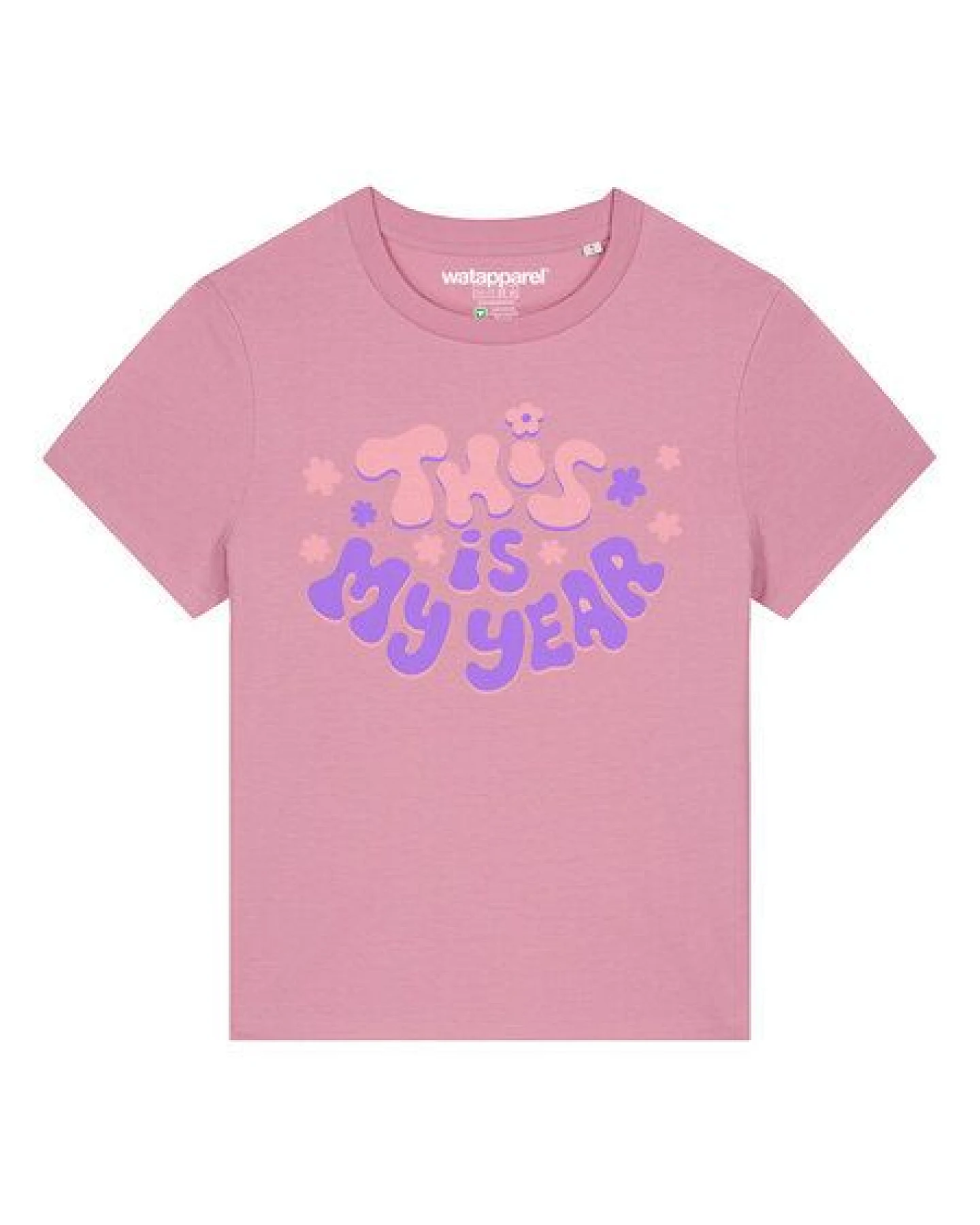 watapparel T-Shirt Frauen This is my year – Ansicht 2