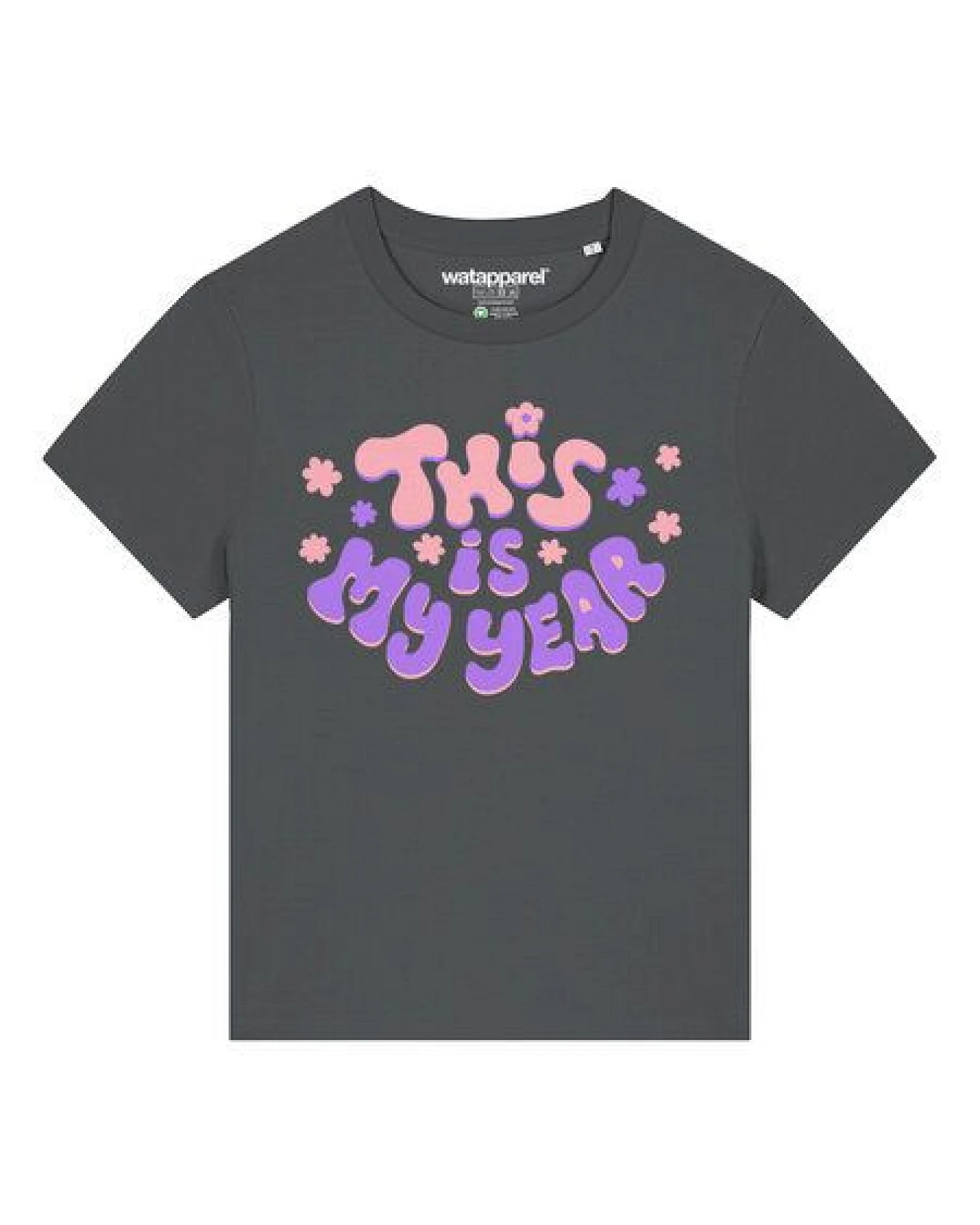 watapparel T-Shirt Frauen This is my year – Ansicht 2