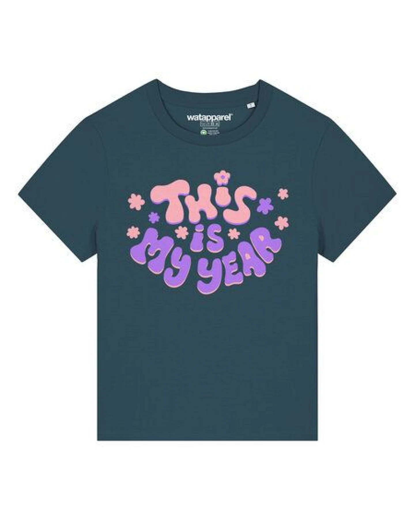 watapparel T-Shirt Frauen This is my year – Ansicht 2
