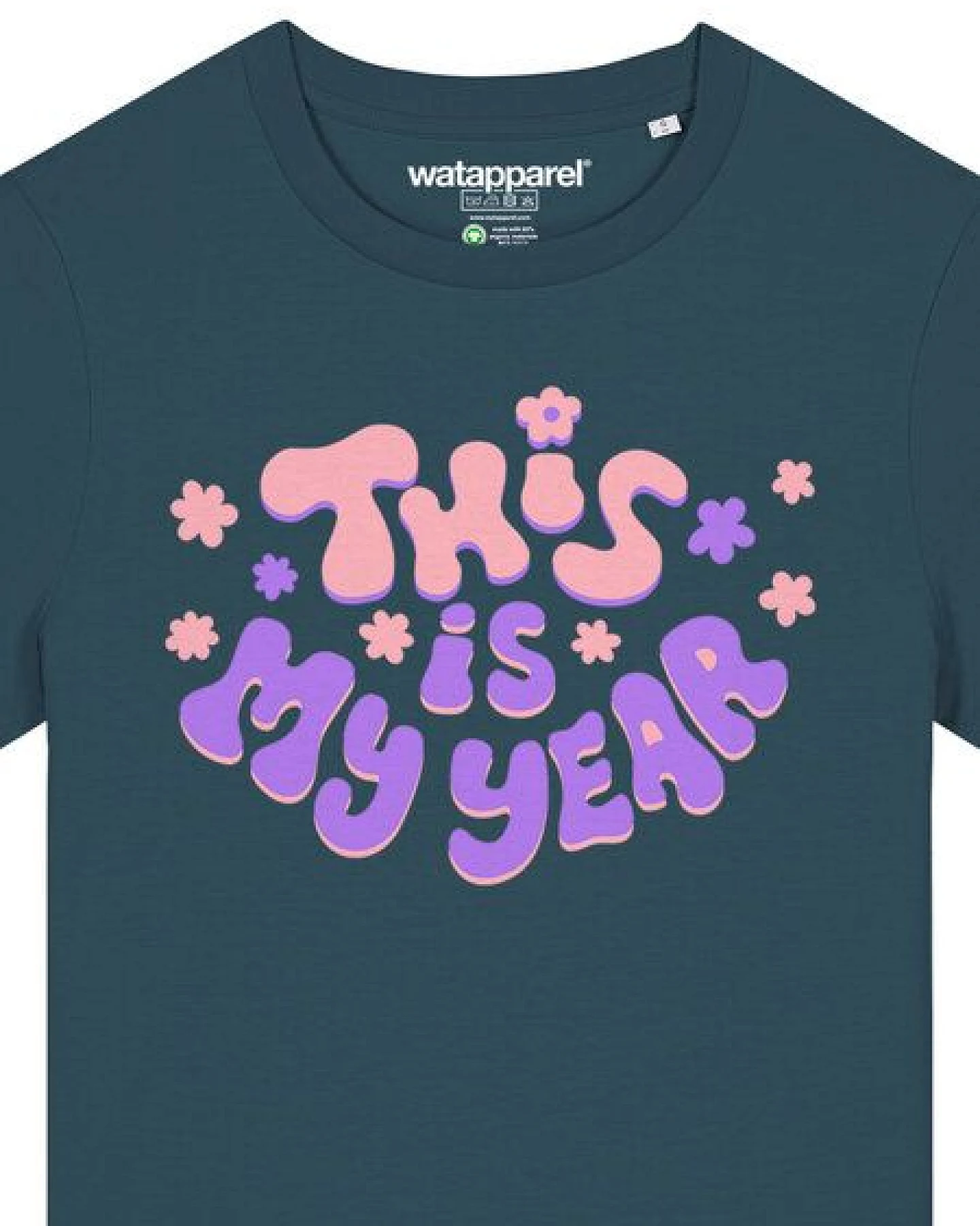 watapparel T-Shirt Frauen This is my year – Ansicht 3