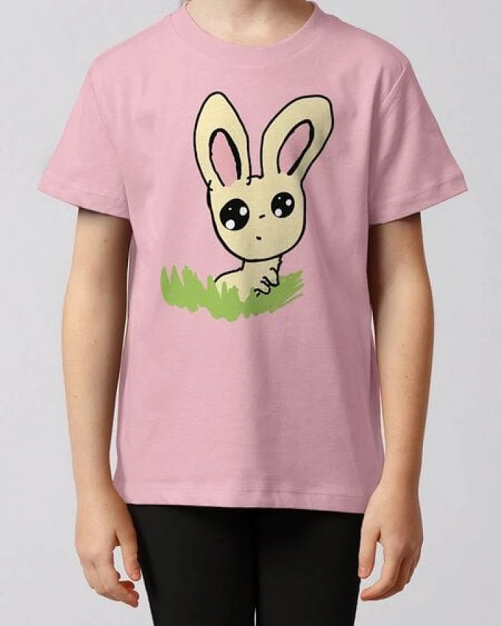 watabout.kids T-Shirt Kinder Osterhase im Gras