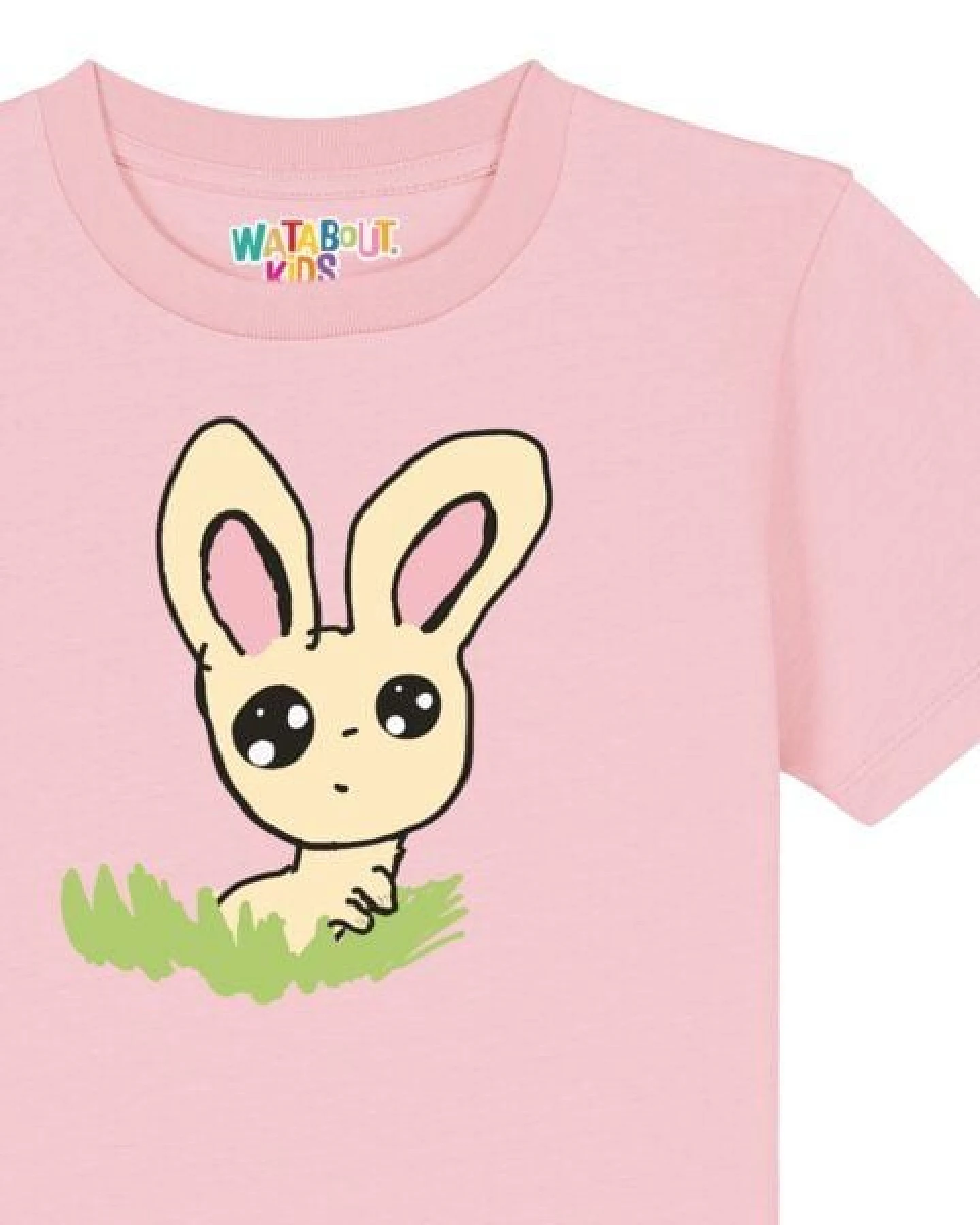 watabout.kids T-Shirt Kinder Osterhase im Gras – Ansicht 3