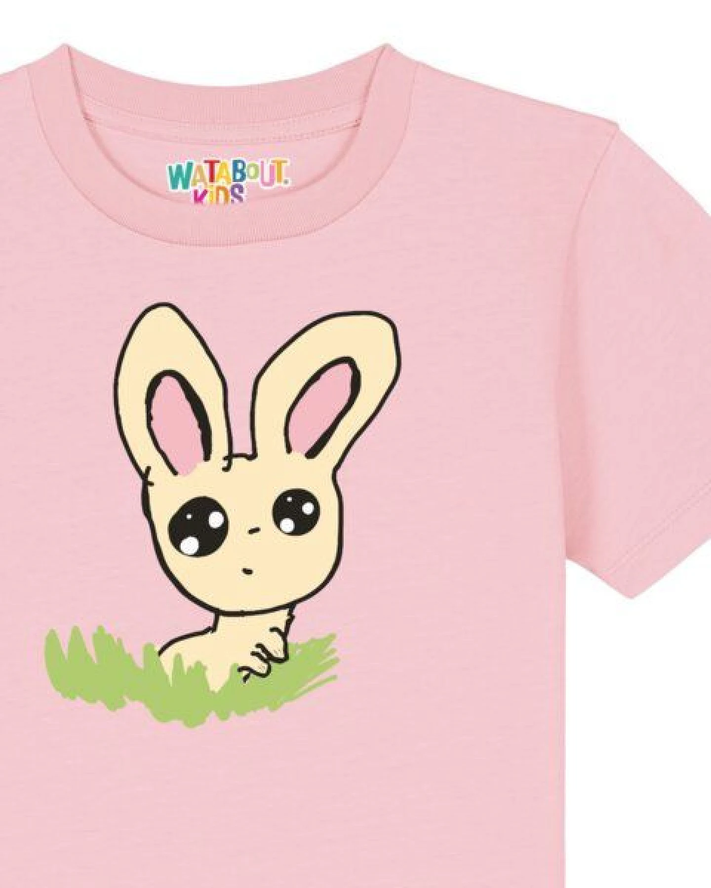 watabout.kids T-Shirt Kinder Osterhase im Gras – Ansicht 3