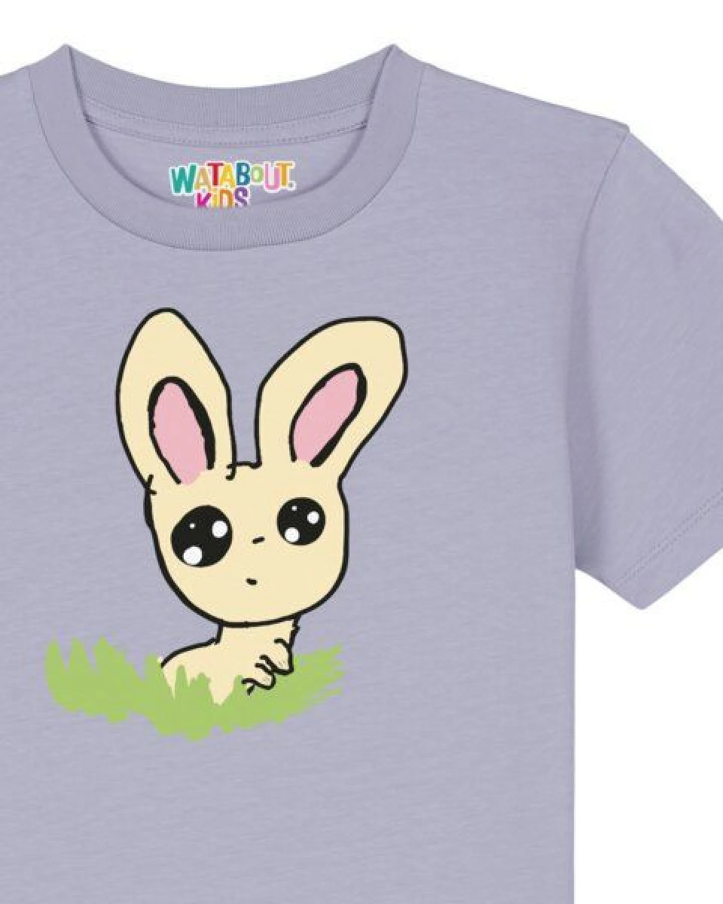 watabout.kids T-Shirt Kinder Osterhase im Gras – Ansicht 3