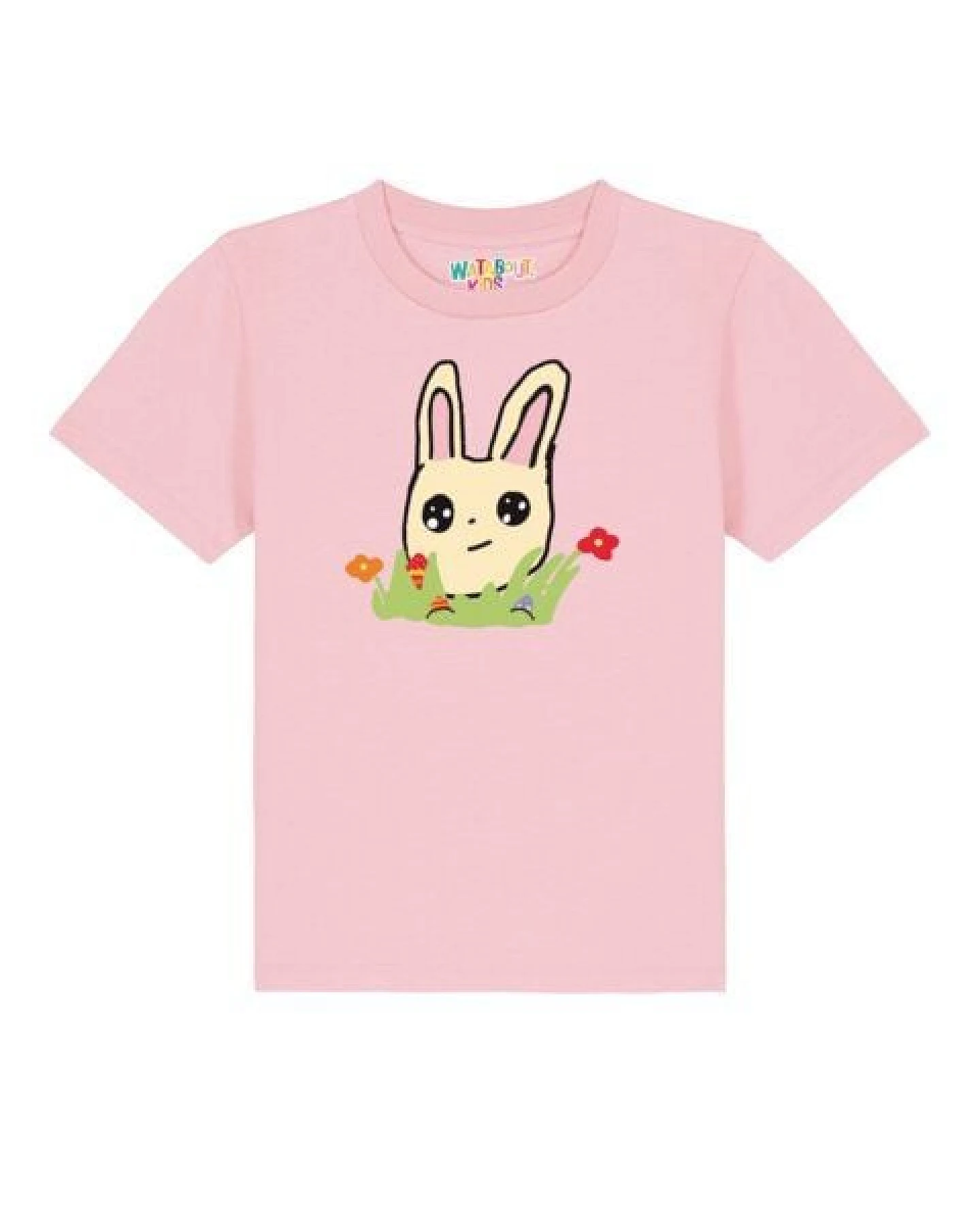watabout.kids T-Shirt Kinder Osterhase mit Blumen – Ansicht 2