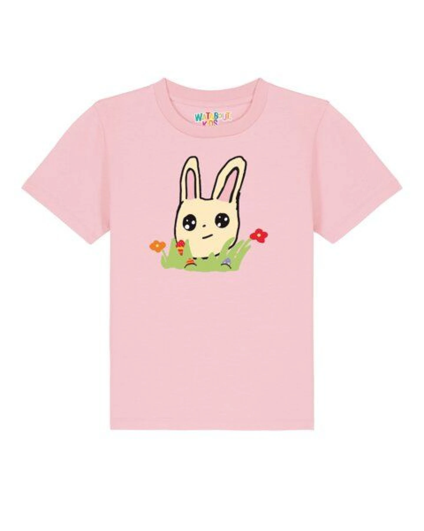 watabout.kids T-Shirt Kinder Osterhase mit Blumen – Ansicht 2