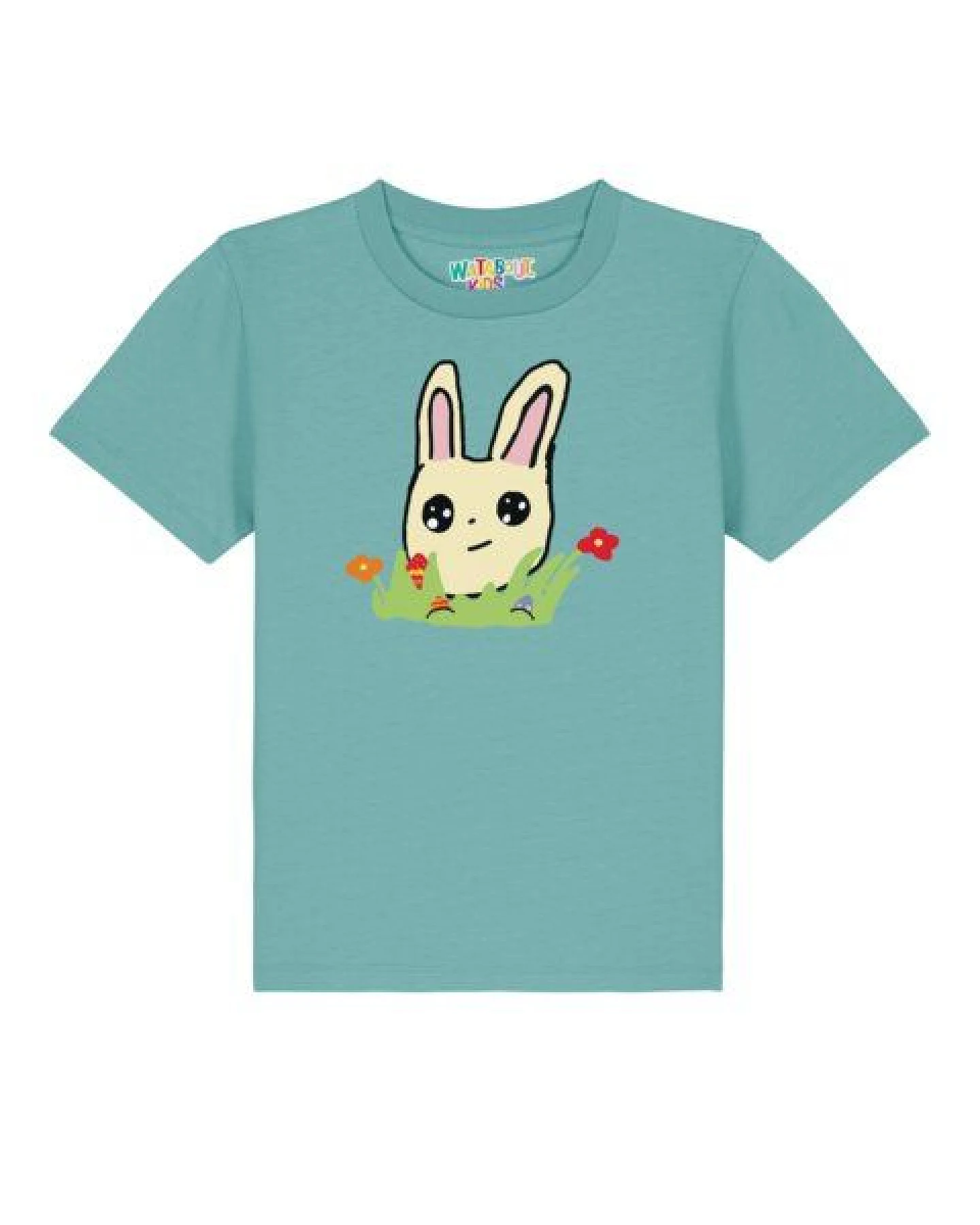 watabout.kids T-Shirt Kinder Osterhase mit Blumen – Ansicht 2