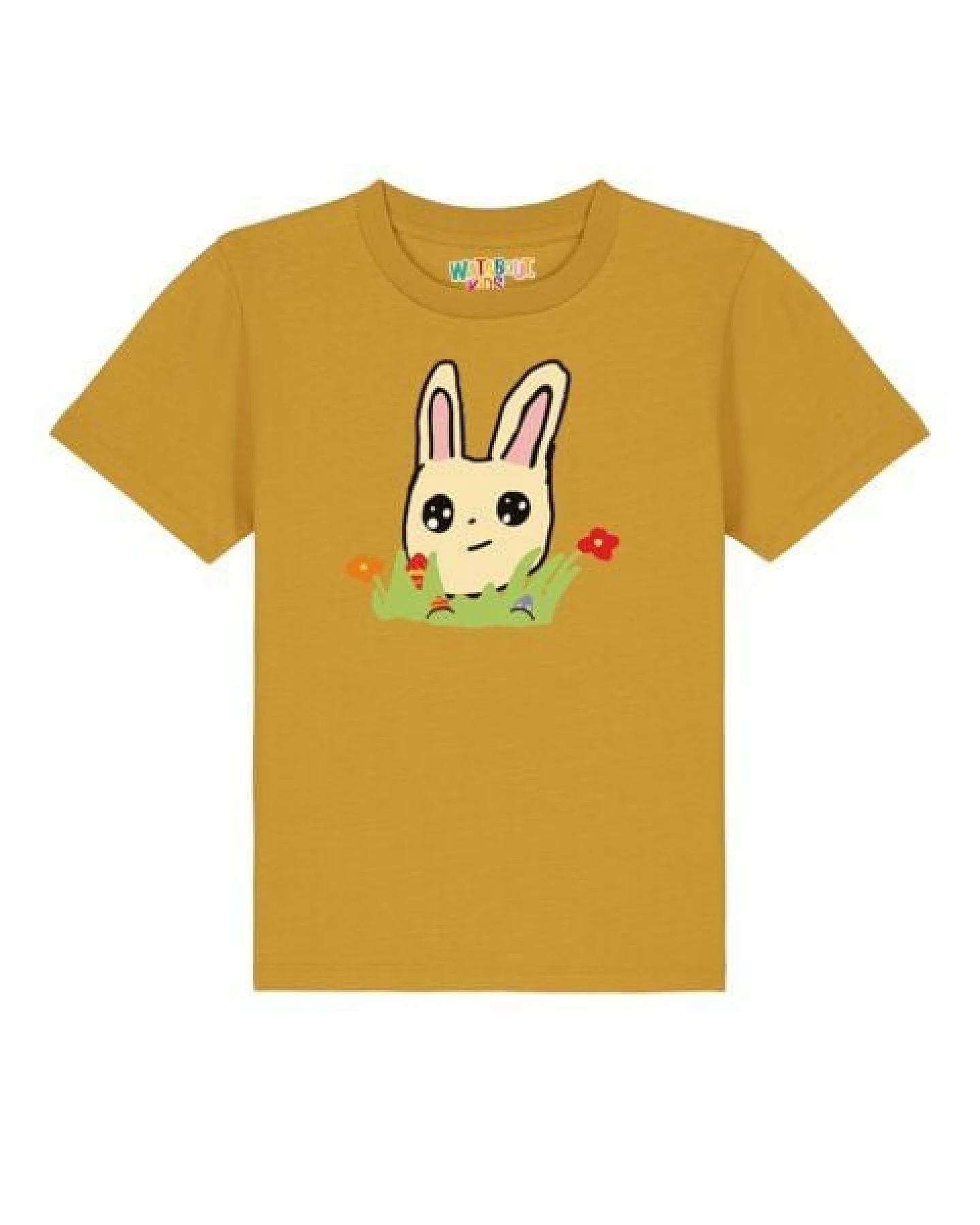 watabout.kids T-Shirt Kinder Osterhase mit Blumen – Ansicht 2