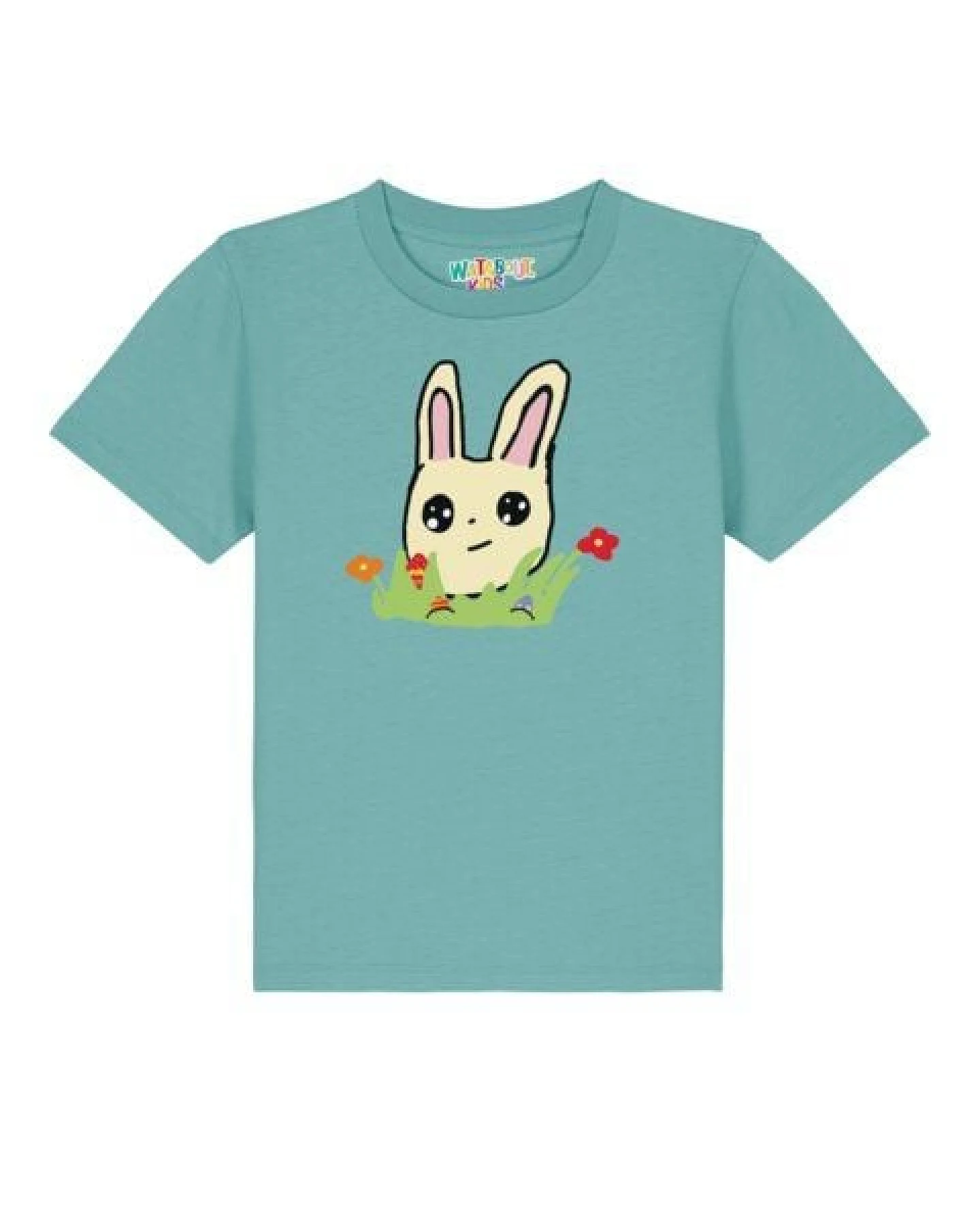 watabout.kids T-Shirt Kinder Osterhase mit Blumen – Ansicht 2