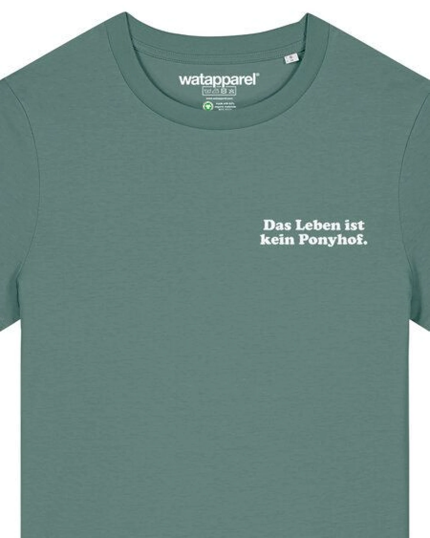watapparel T-Shirt Frauen Das Leben ist kein Ponyhof – Ansicht 3