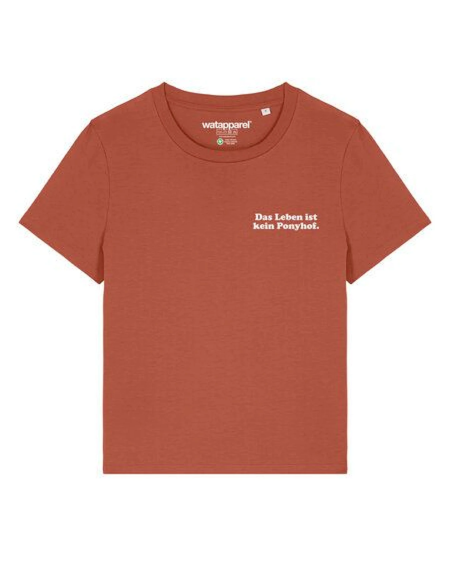 watapparel T-Shirt Frauen Das Leben ist kein Ponyhof – Ansicht 2
