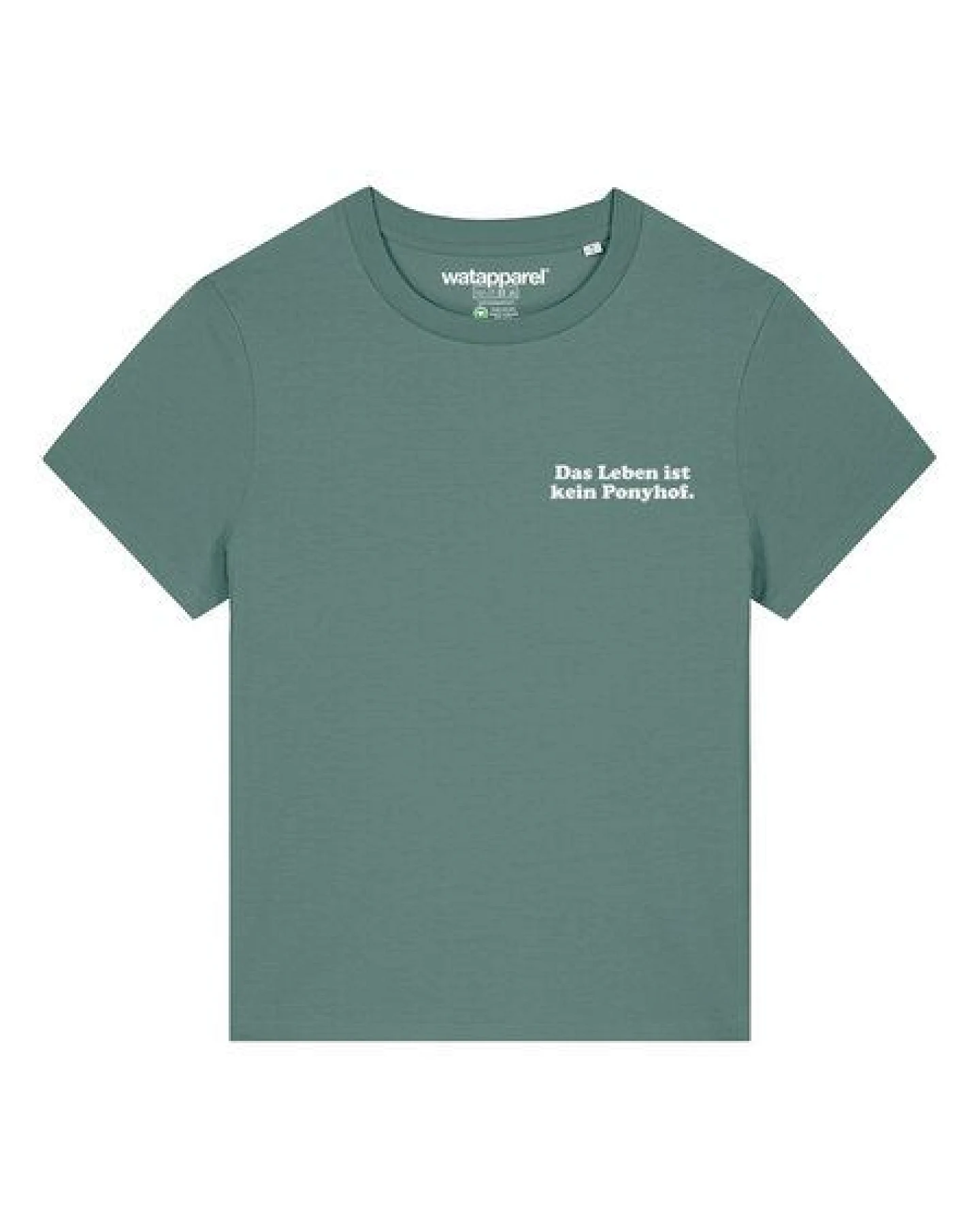 watapparel T-Shirt Frauen Das Leben ist kein Ponyhof – Ansicht 2
