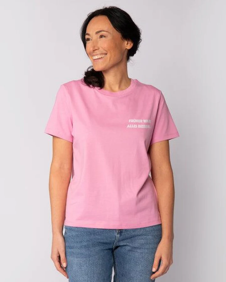 watapparel T-Shirt Frauen Früher war alles besser