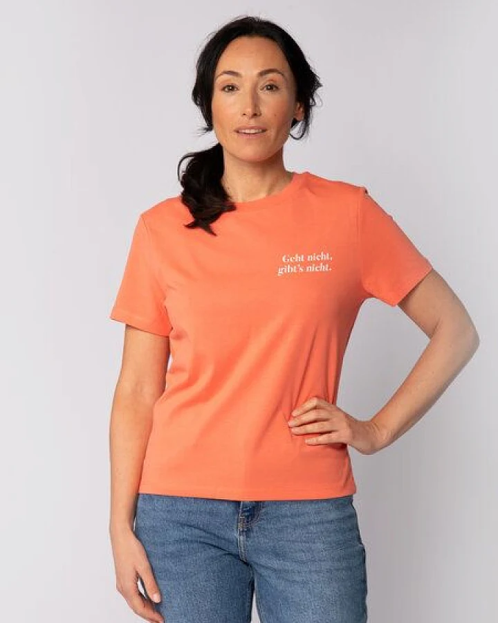 watapparel T-Shirt Frauen Geht nicht gibts nicht