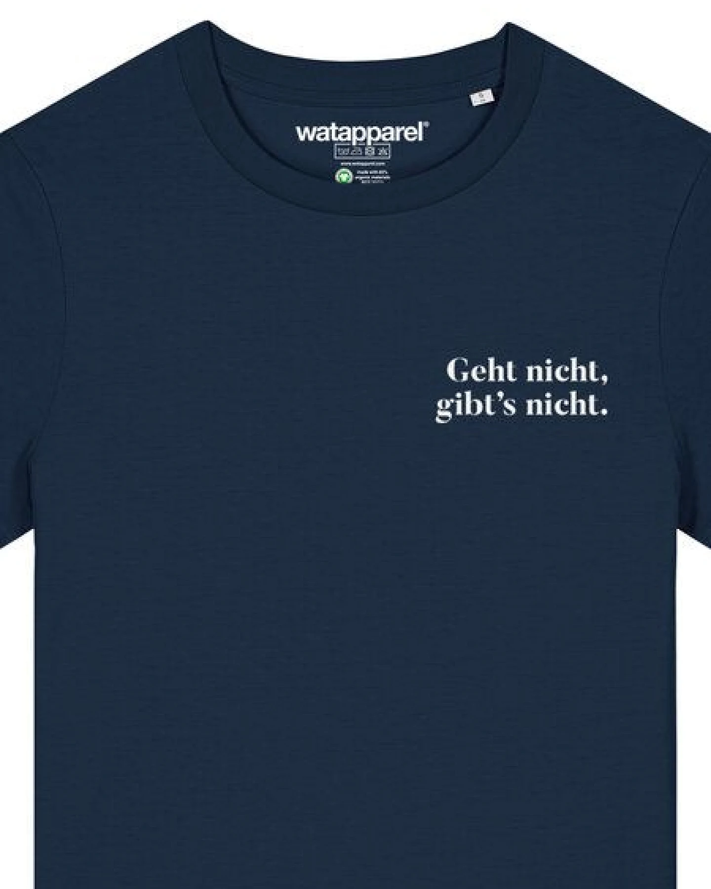 watapparel T-Shirt Frauen Geht nicht gibts nicht – Ansicht 3
