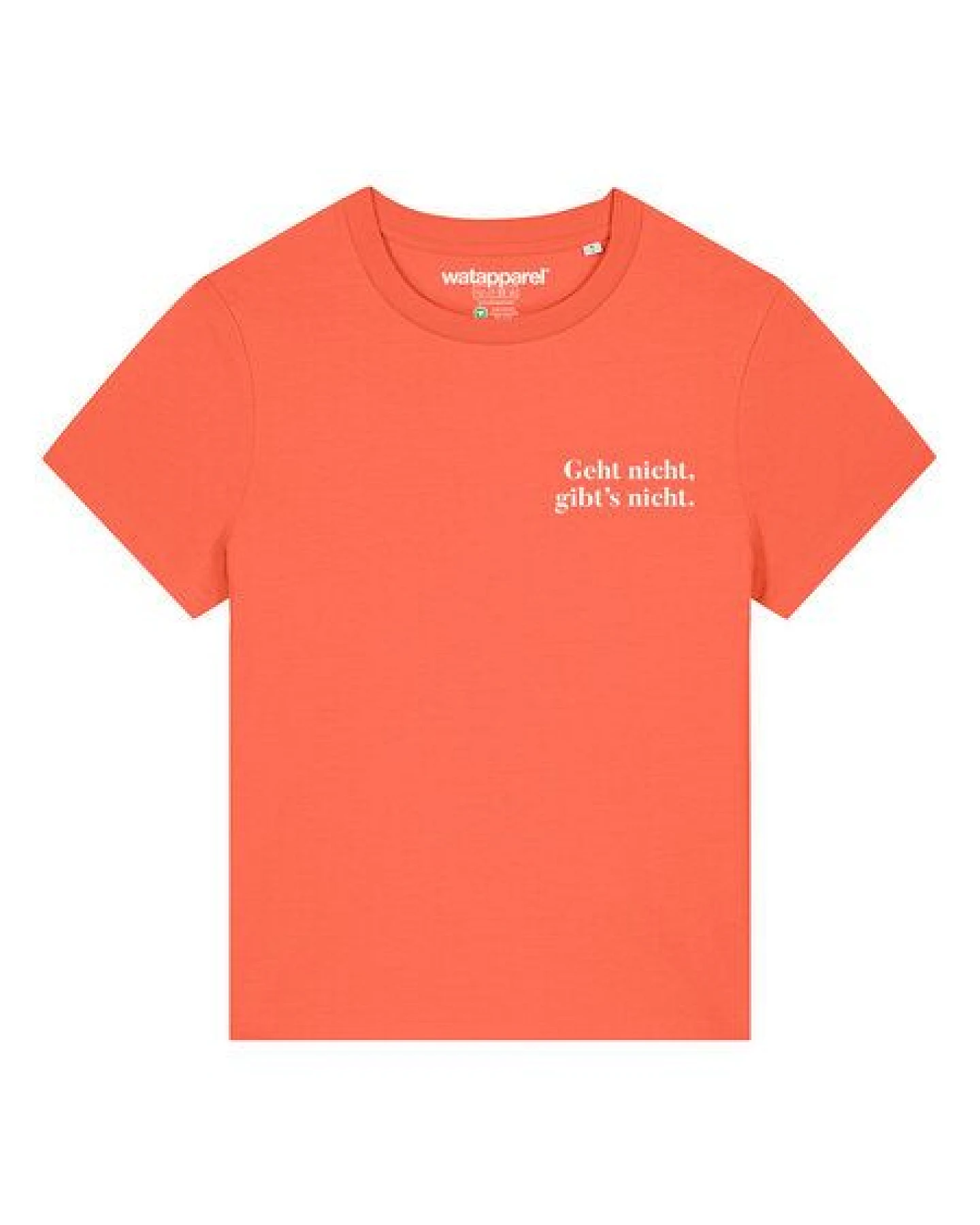 watapparel T-Shirt Frauen Geht nicht gibts nicht – Ansicht 2