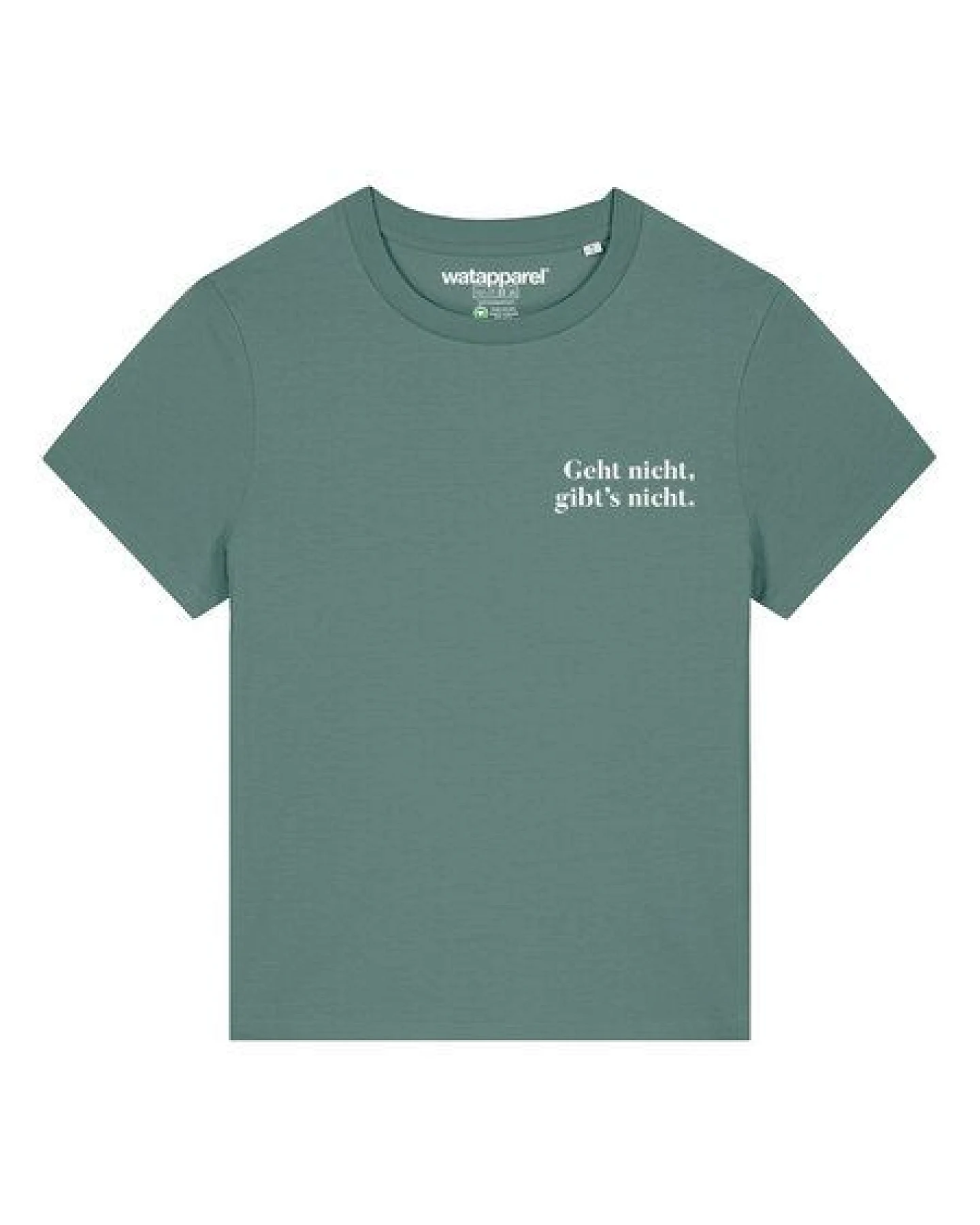 watapparel T-Shirt Frauen Geht nicht gibts nicht – Ansicht 2