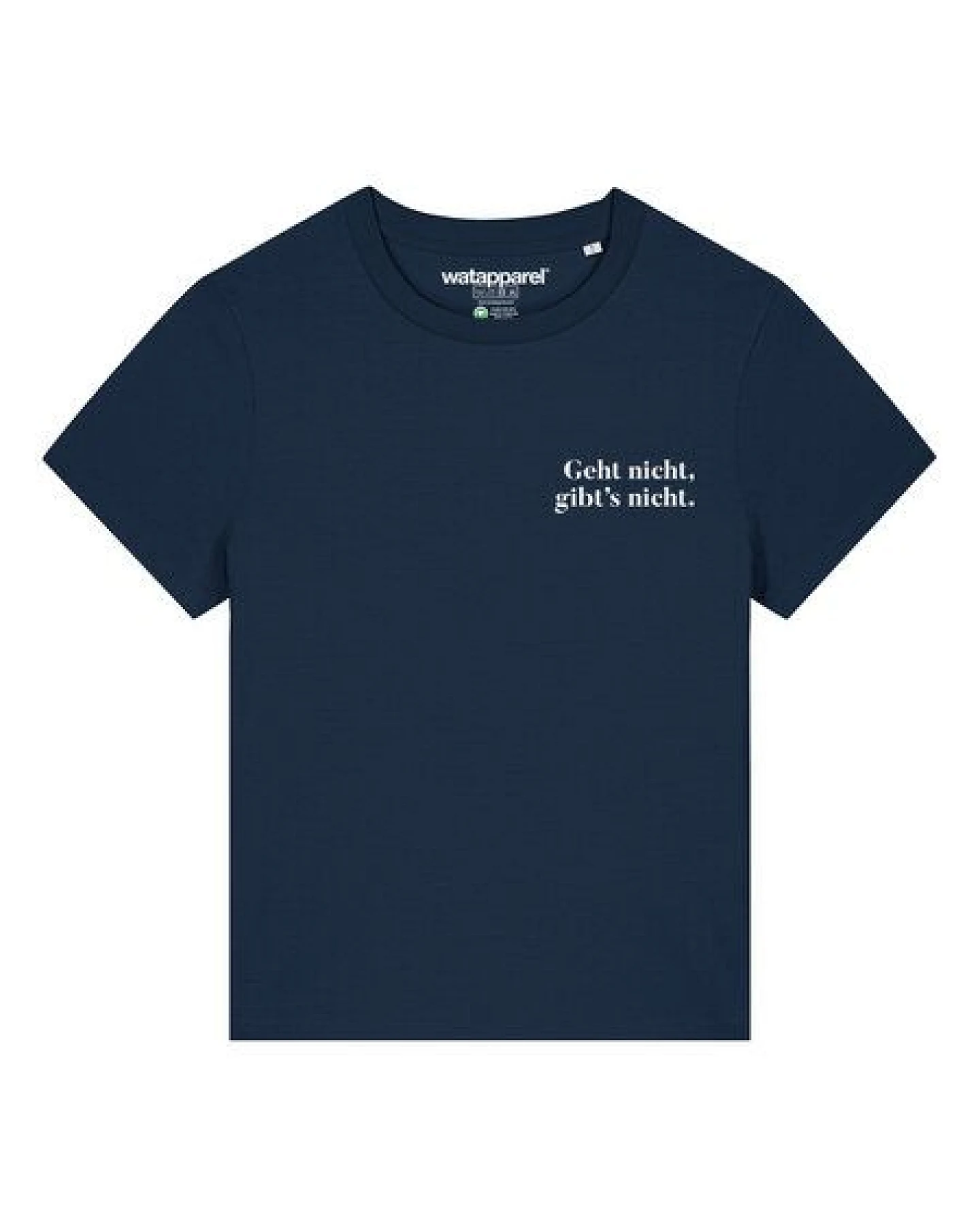 watapparel T-Shirt Frauen Geht nicht gibts nicht – Ansicht 2