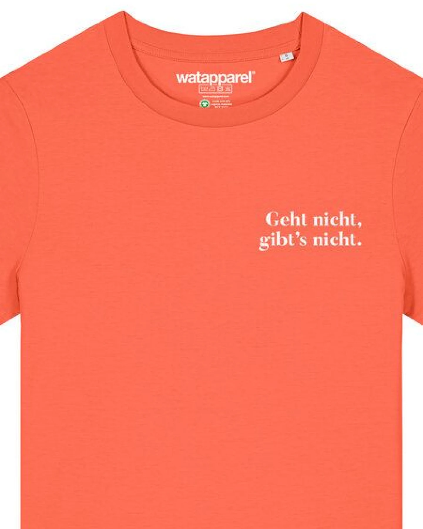 watapparel T-Shirt Frauen Geht nicht gibts nicht – Ansicht 3