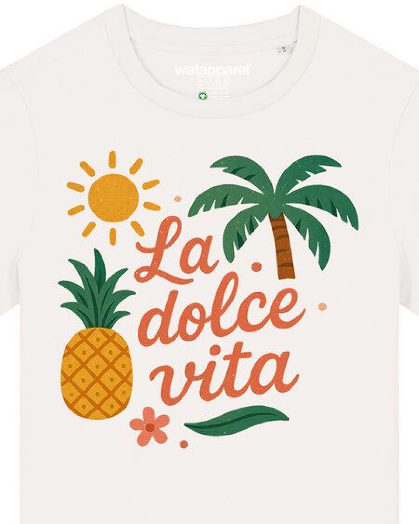 watapparel T-Shirt Frauen La dolce vita – Ansicht 3