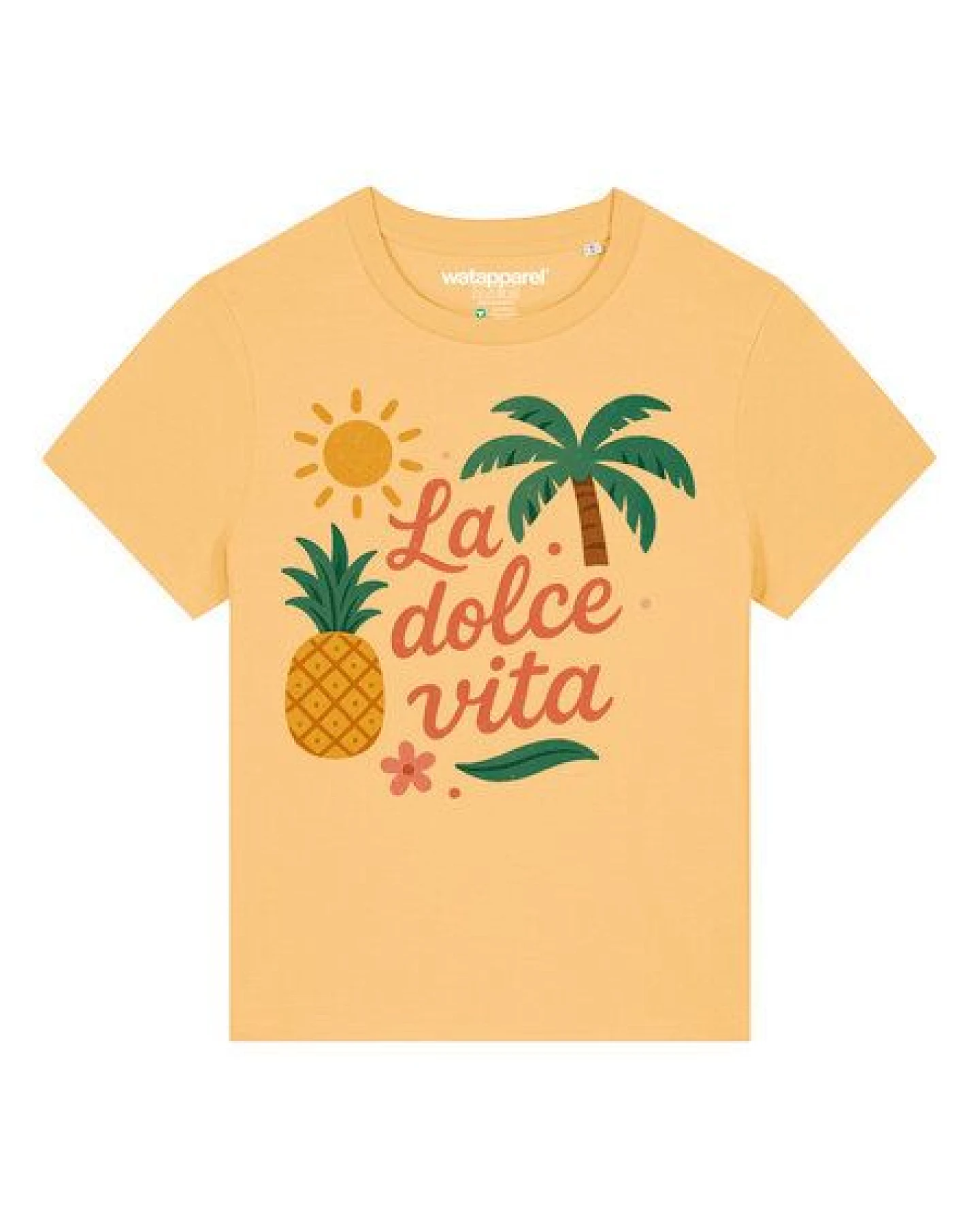 watapparel T-Shirt Frauen La dolce vita – Ansicht 2