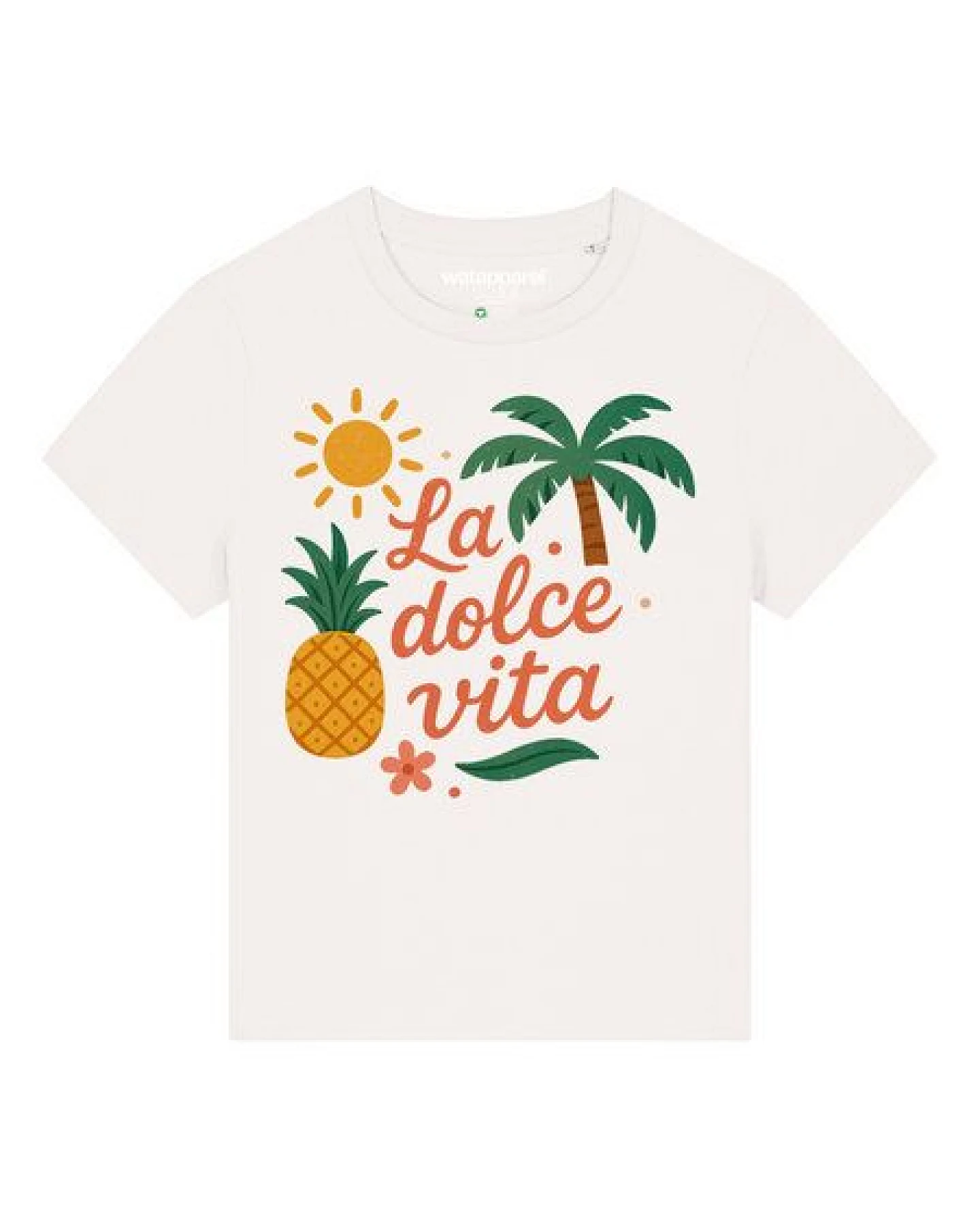 watapparel T-Shirt Frauen La dolce vita – Ansicht 2