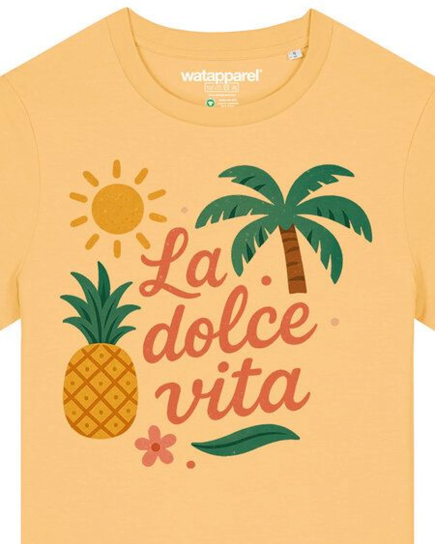 watapparel T-Shirt Frauen La dolce vita – Ansicht 3