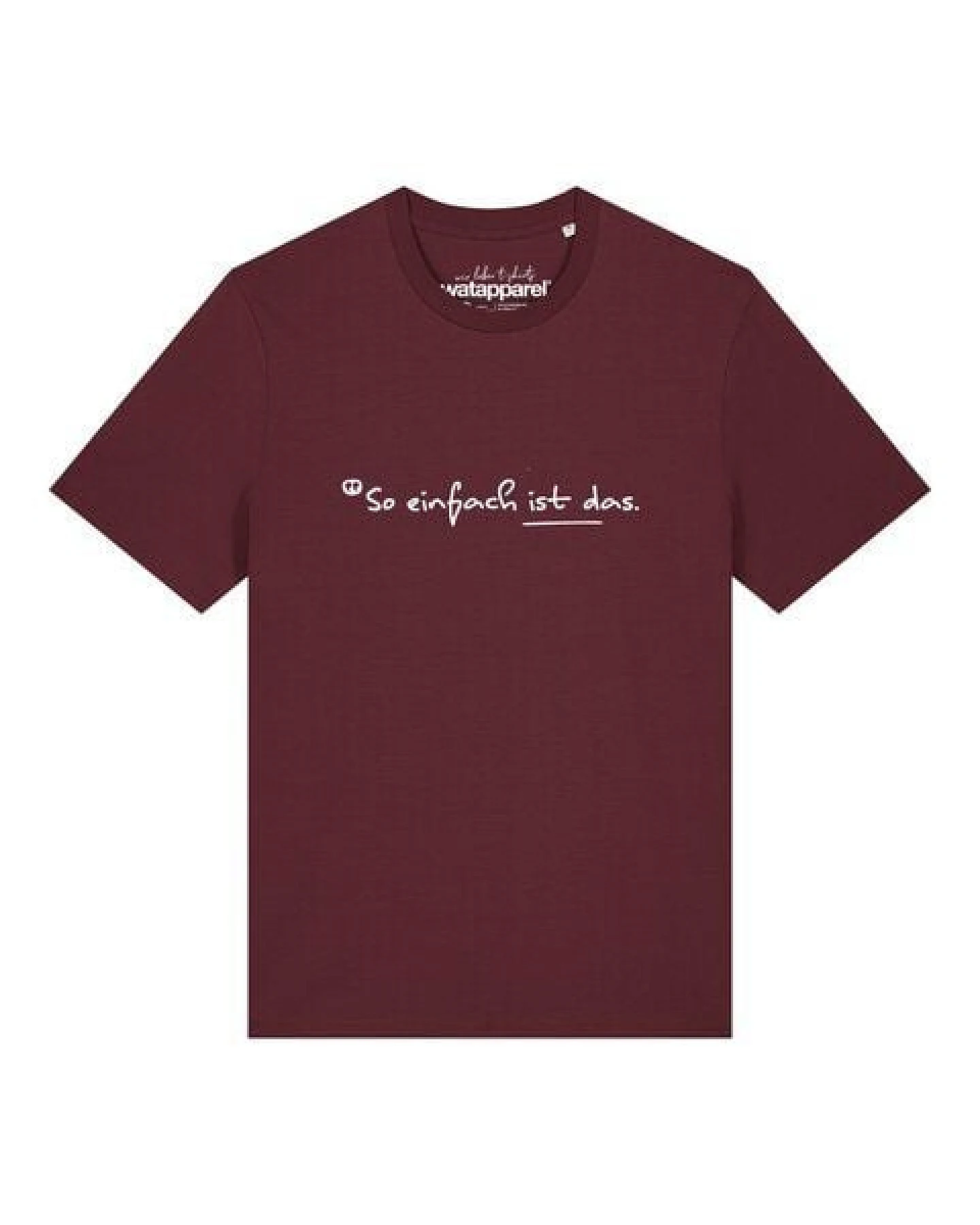 watapparel T-Shirt Unisex So einfach ist das – Ansicht 2